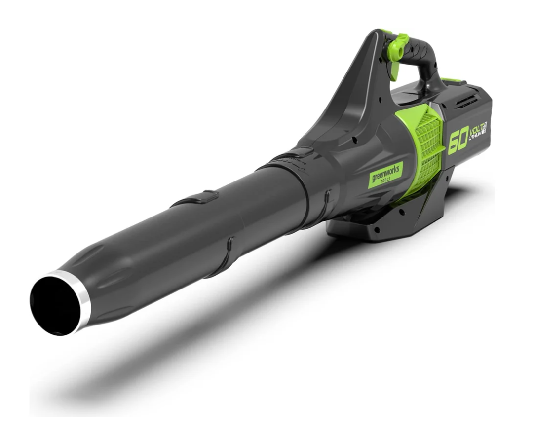 Изображение товара Аккумуляторная садовая воздуходувка Greenworks GD60AB 60V бесщёточный мотор