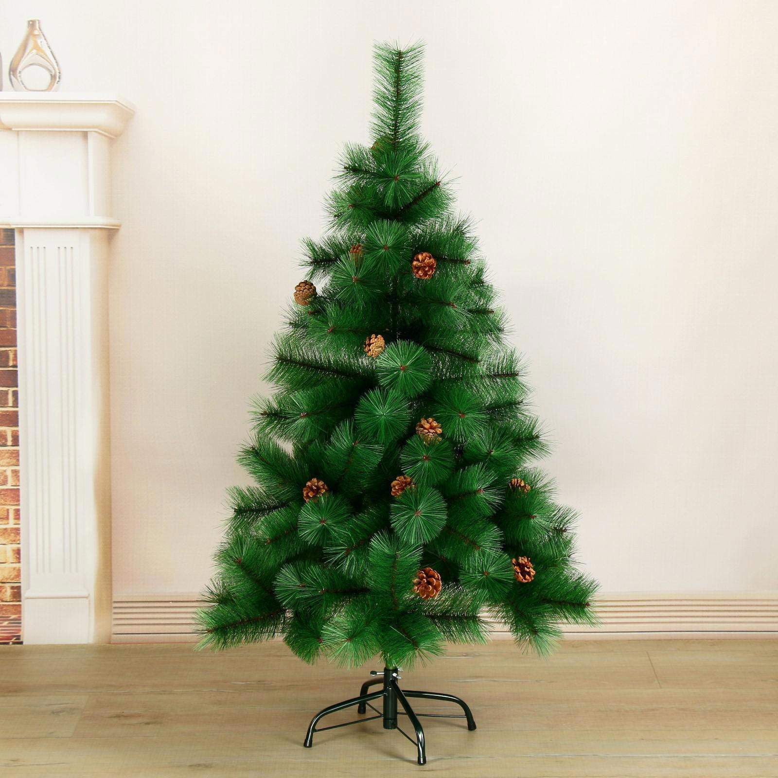 Изображение товара Ель новогодняя искусственная Зимнее волшебство 120 см с шишками