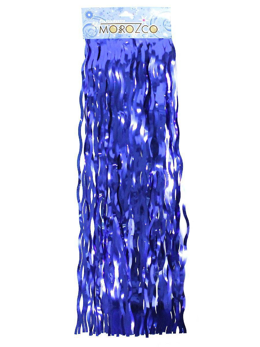 Изображение товара Новогодний дождик Полиэтилентерефталат (pet) Morozco Д505003 50 см синий