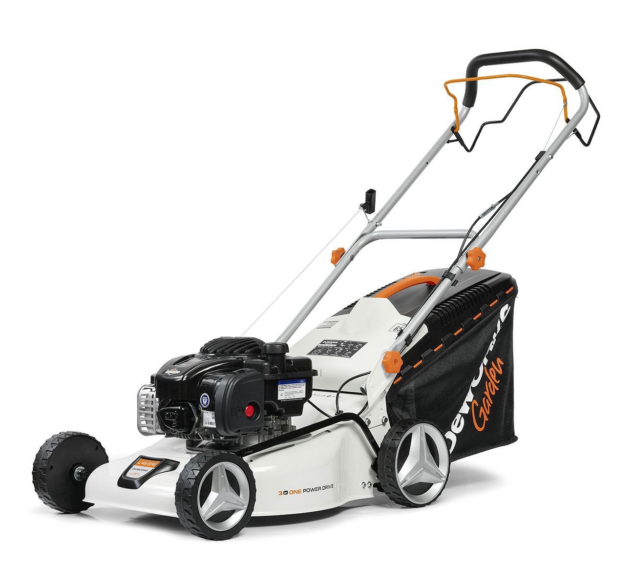 Изображение товара Бензиновая газонокосилка Deworks L 48 SPB с функцией мульчирования