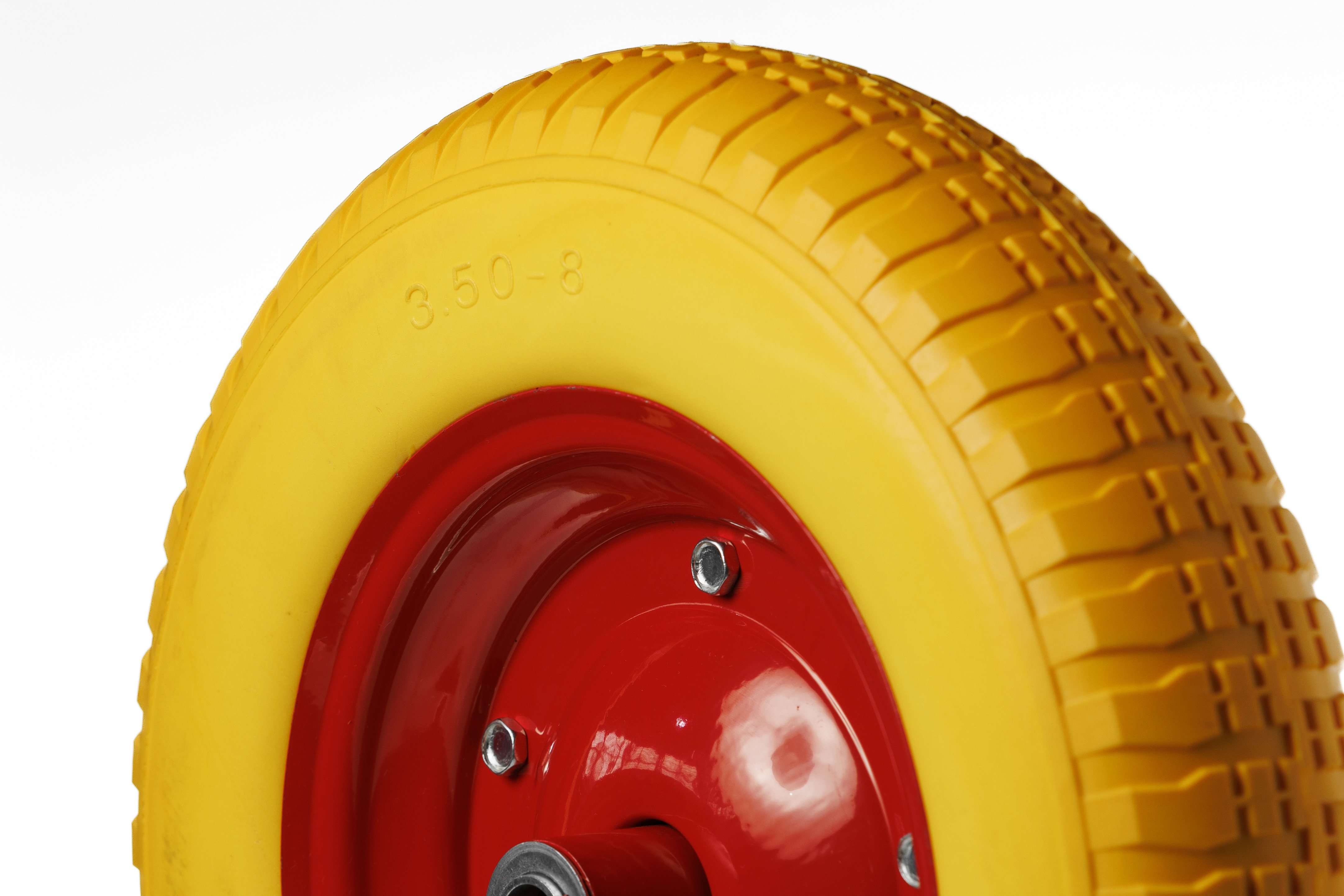 Изображение товара Колесо А5 ТС PU 260 мм 160 кг - цельнолитое с подшипниками