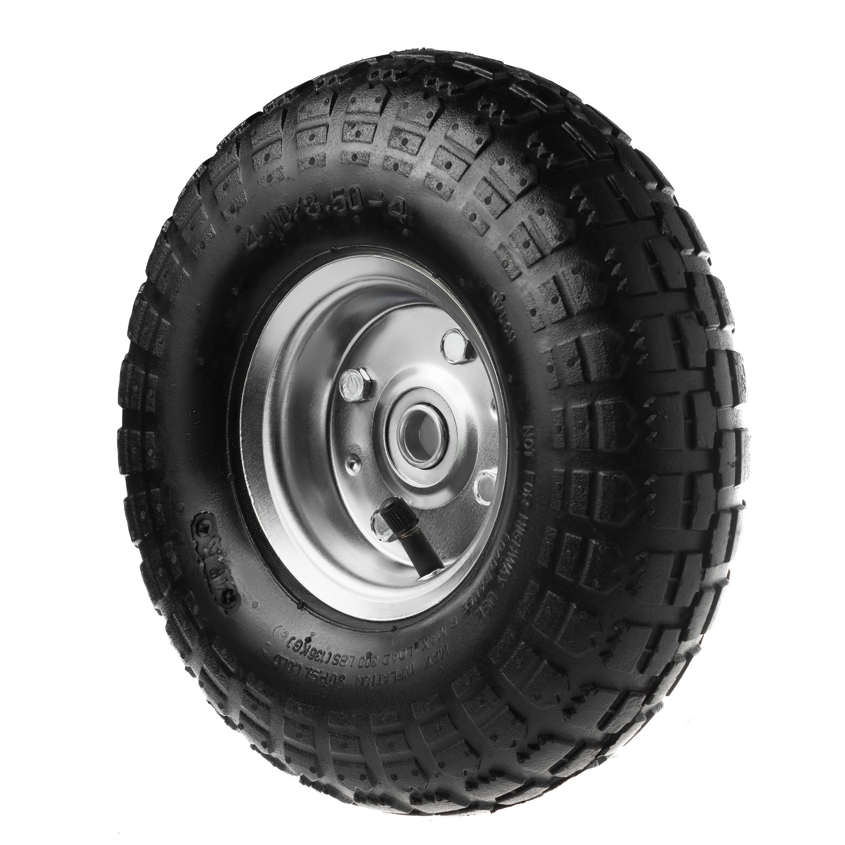 Изображение товара Пневматическое колесо А5 PR 1800-3 Ø250 мм 180 кг резина Изображение товара Пневматическое колесо А5 PR 1800-3 Ø250 мм 180 кг резина