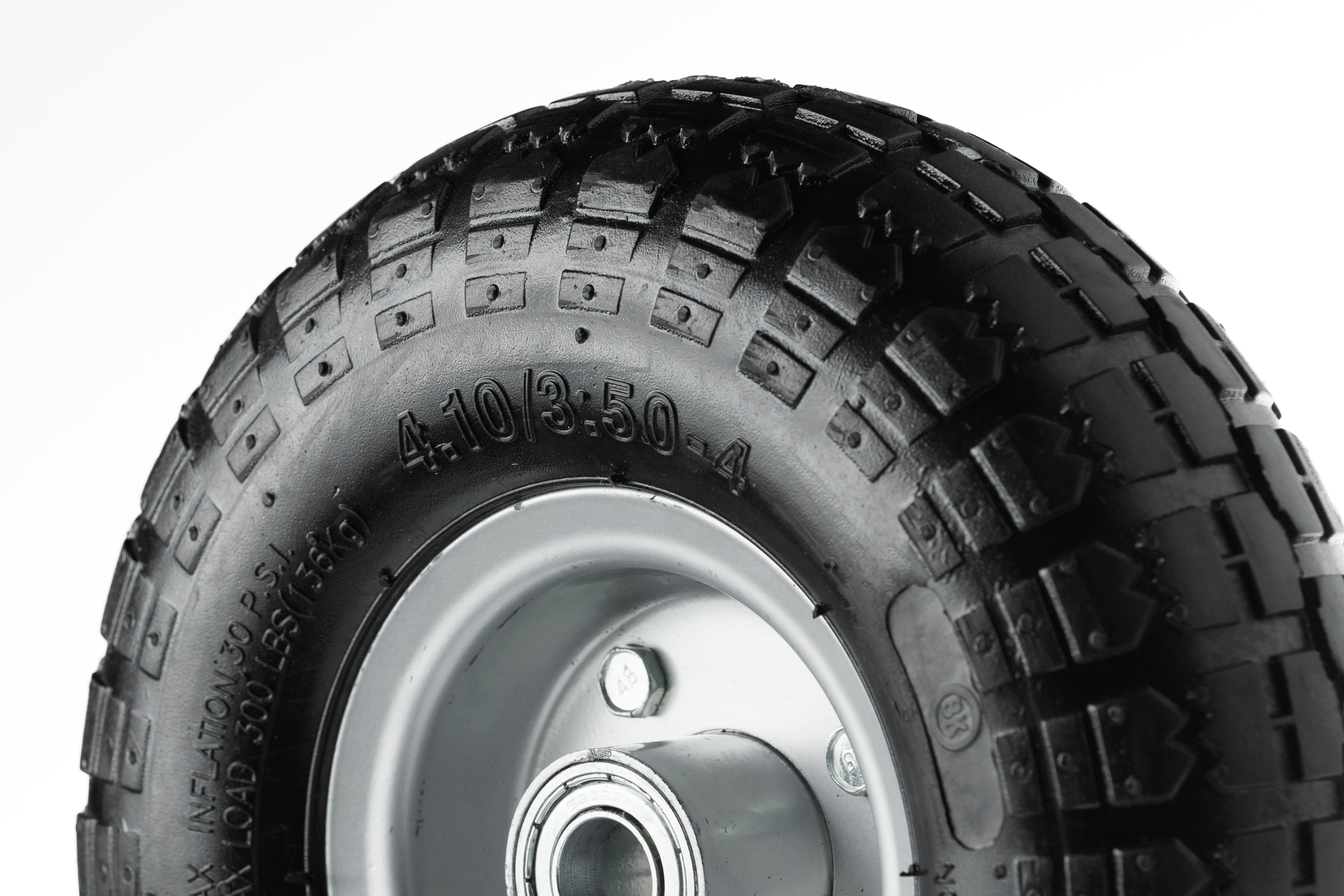 Изображение товара Пневматическое колесо А5 PR 1804 Ø260 мм 150 кг резина Изображение товара Пневматическое колесо А5 PR 1804 Ø260 мм 150 кг резина