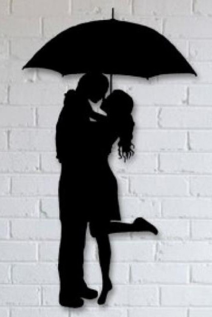 Изображение товара Панно Стимулдизайн Под зонтом Сд33 сталь, 40x70 см