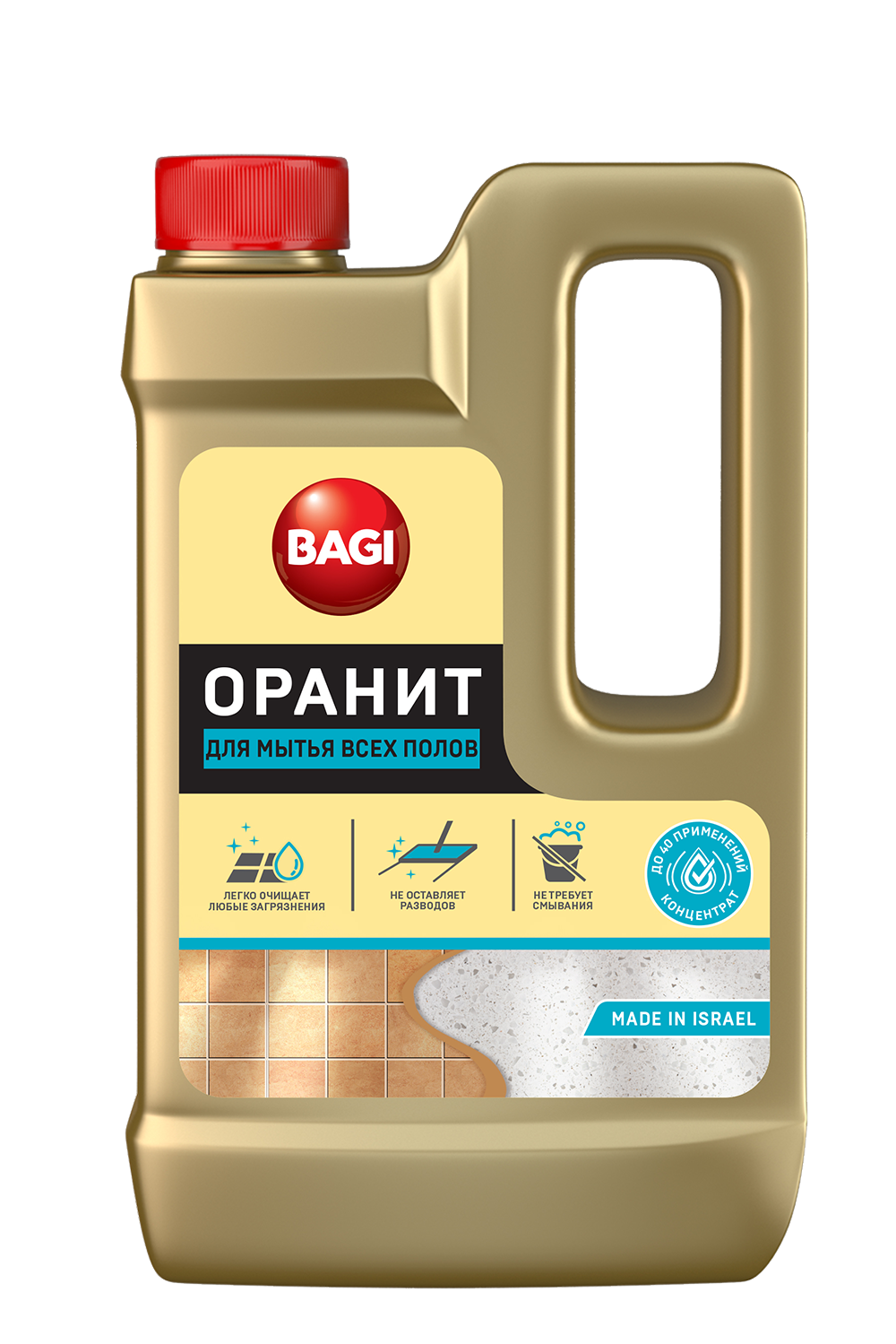 Изображение товара Жидкость для мытья полов Bagi Оранит 0.55 л