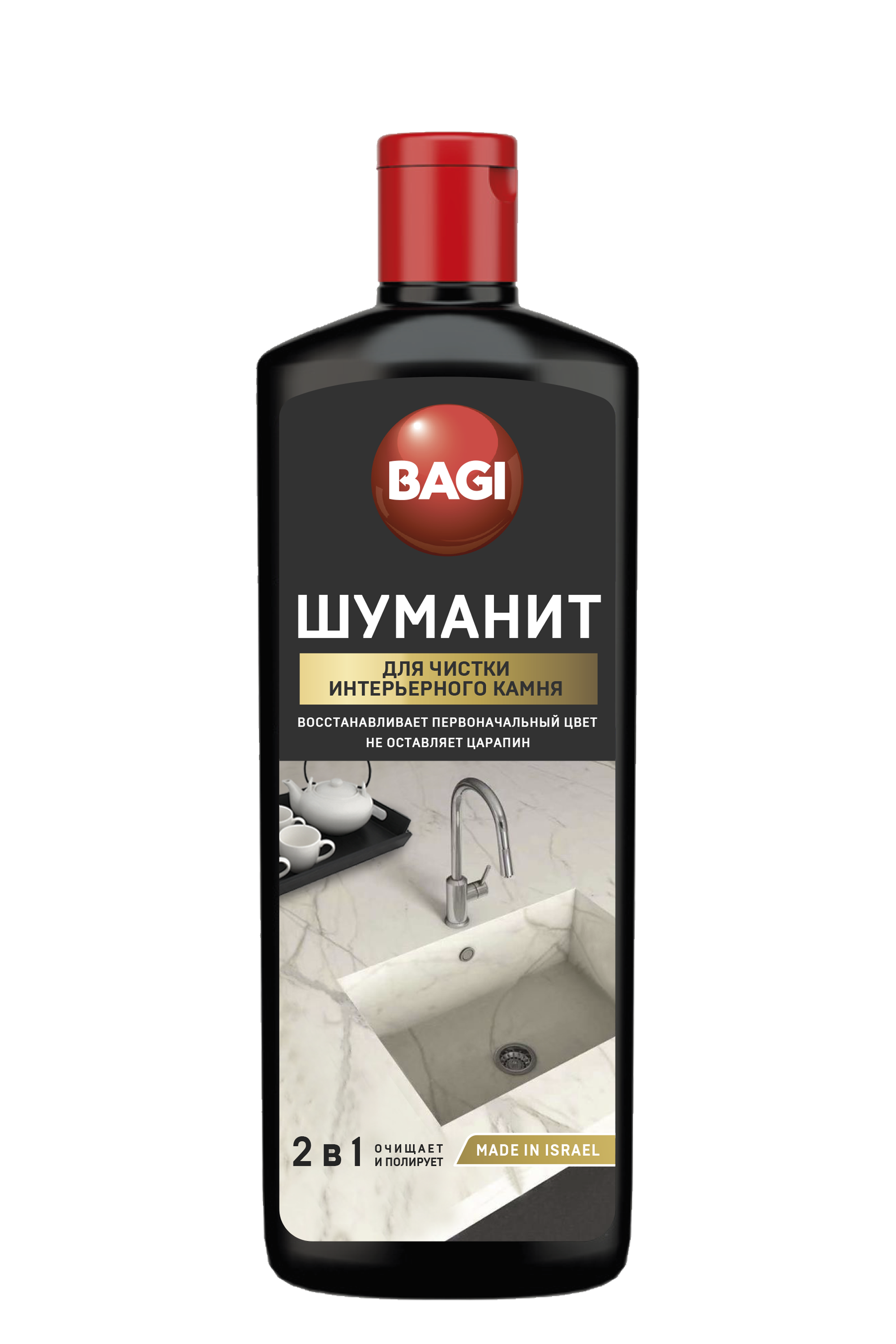 Изображение товара Средство для чистки интерьерного камня Bagi Шуманит K-208962-0 350 мл