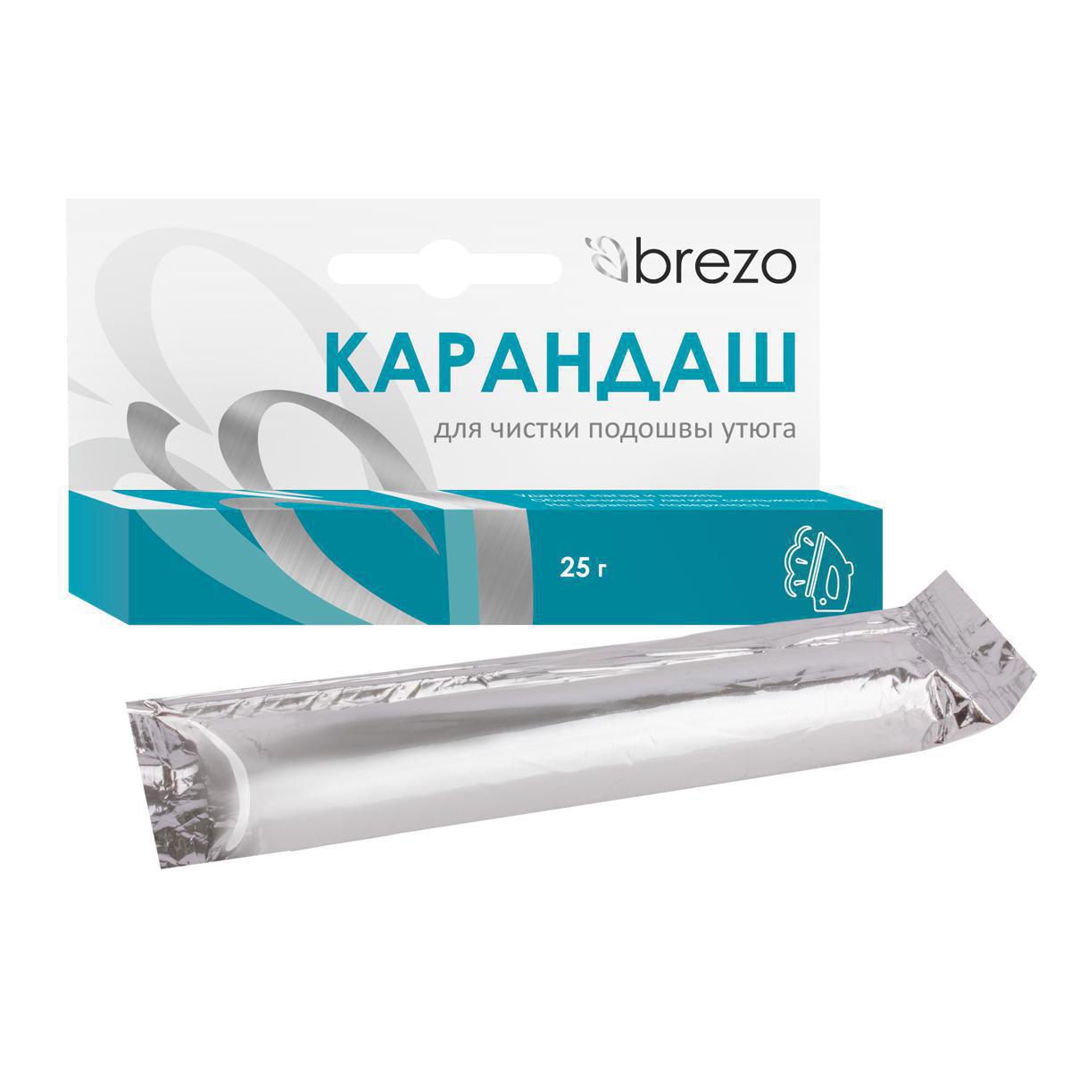 Изображение товара Карандаш для чистки подошвы утюга BREZO 97025 25 г Изображение товара Карандаш для чистки подошвы утюга BREZO 97025 25 г
