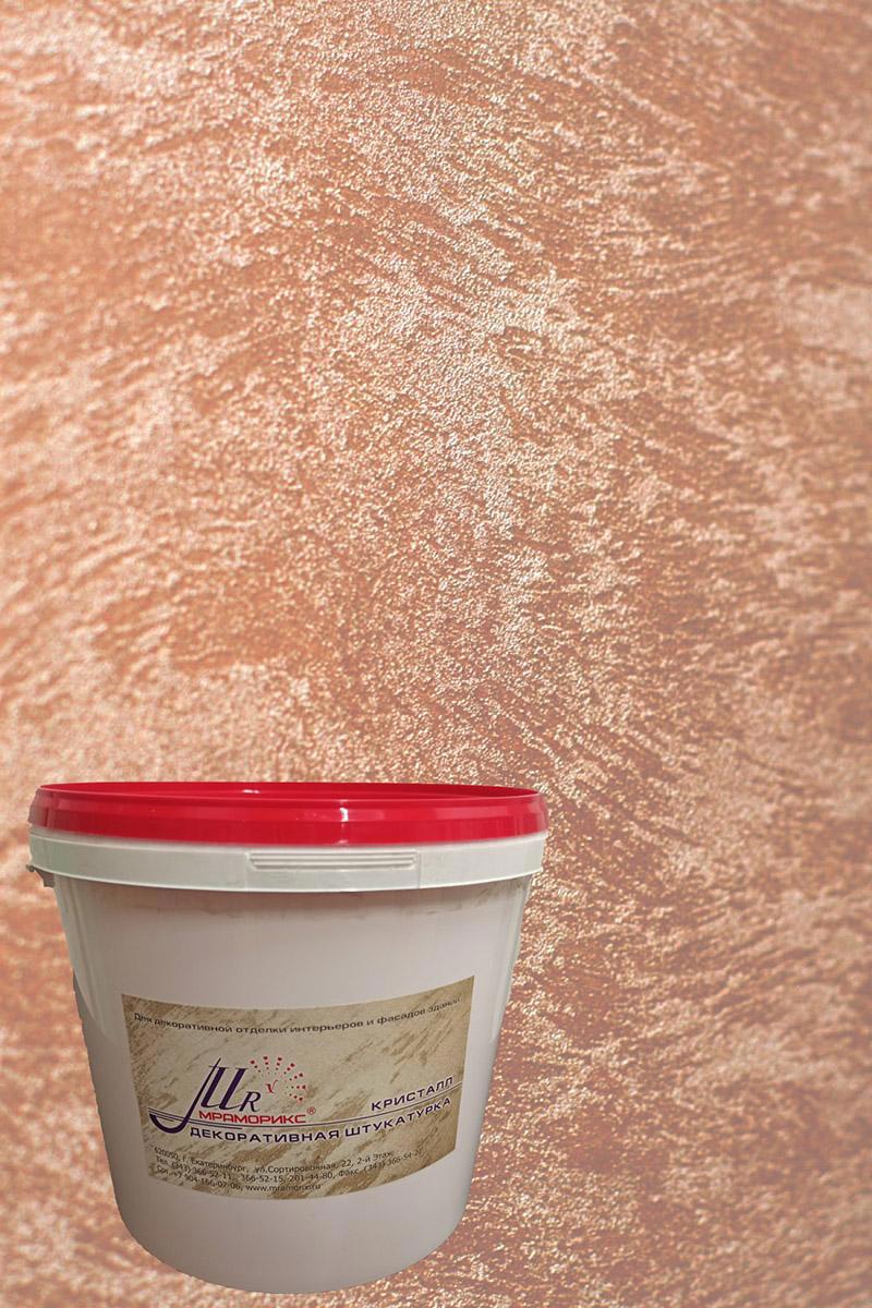 Изображение товара Декоративное покрытие Мраморикс™ Кристалл цвет Milk Chocolate (Молочный шоколад) [5кг]