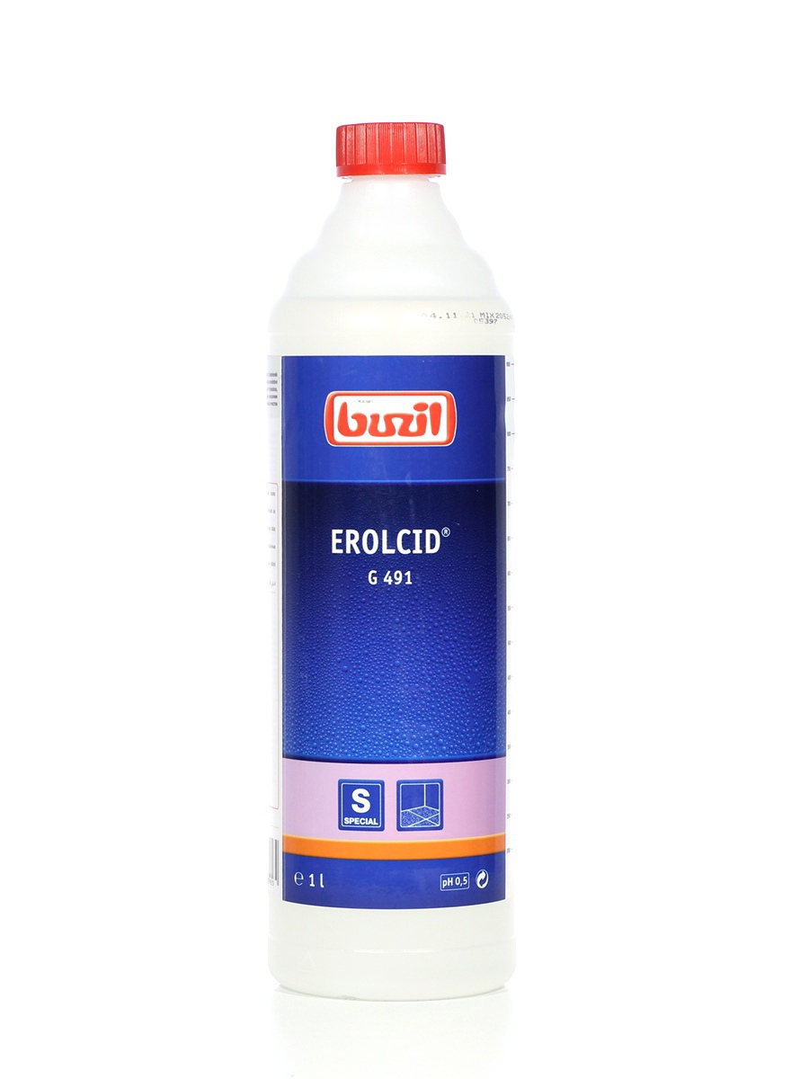 Изображение товара Чистящее средство от ржавчины и извести Buzil Erolcid G491 G491-0001R1 Изображение товара Чистящее средство от ржавчины и извести Buzil Erolcid G491 G491-0001R1