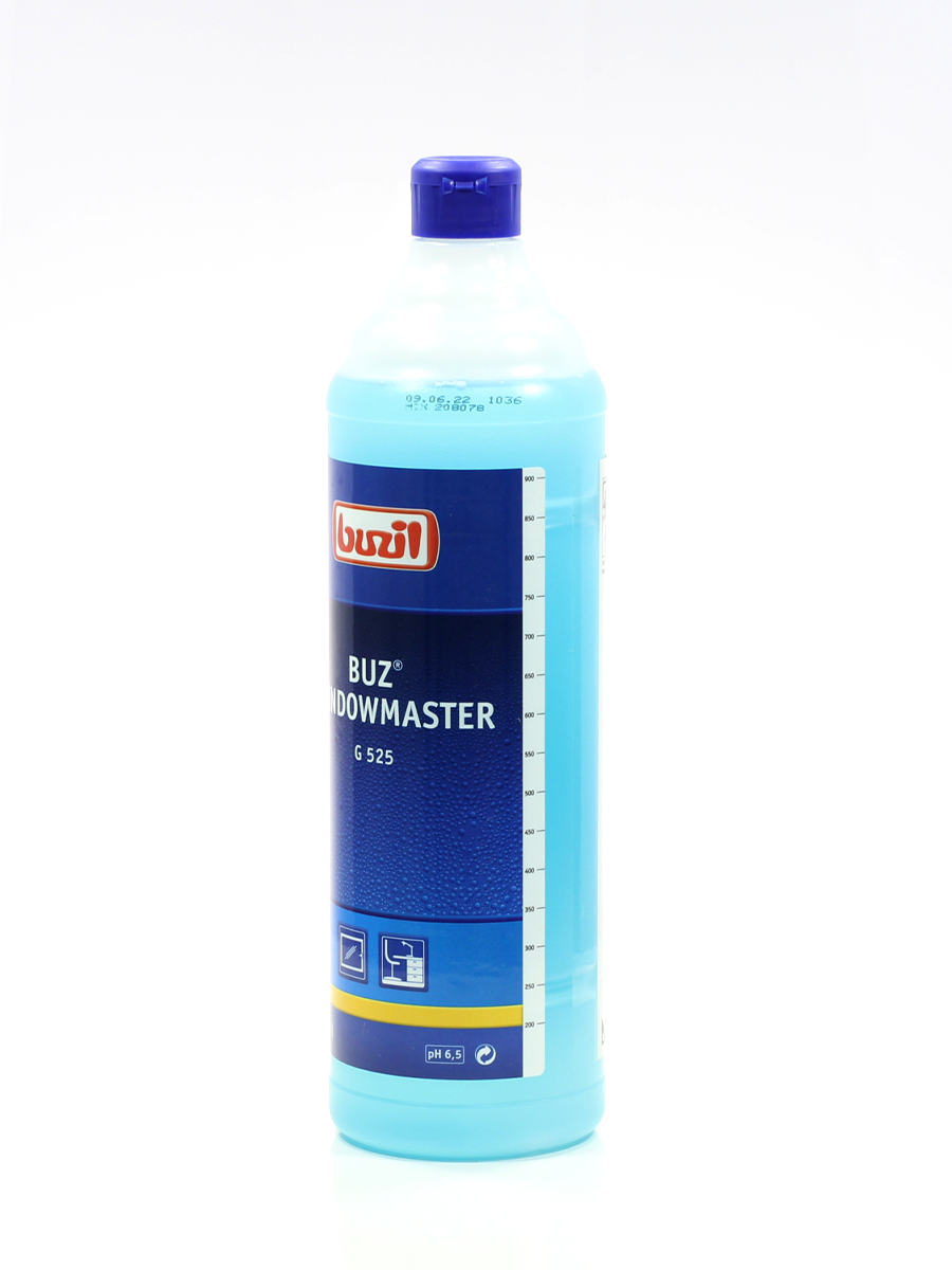 Изображение товара Моющее средство для окон и зеркал Buzil Windowmaster G525 1 л Изображение товара Моющее средство для окон и зеркал Buzil Windowmaster G525 1 л