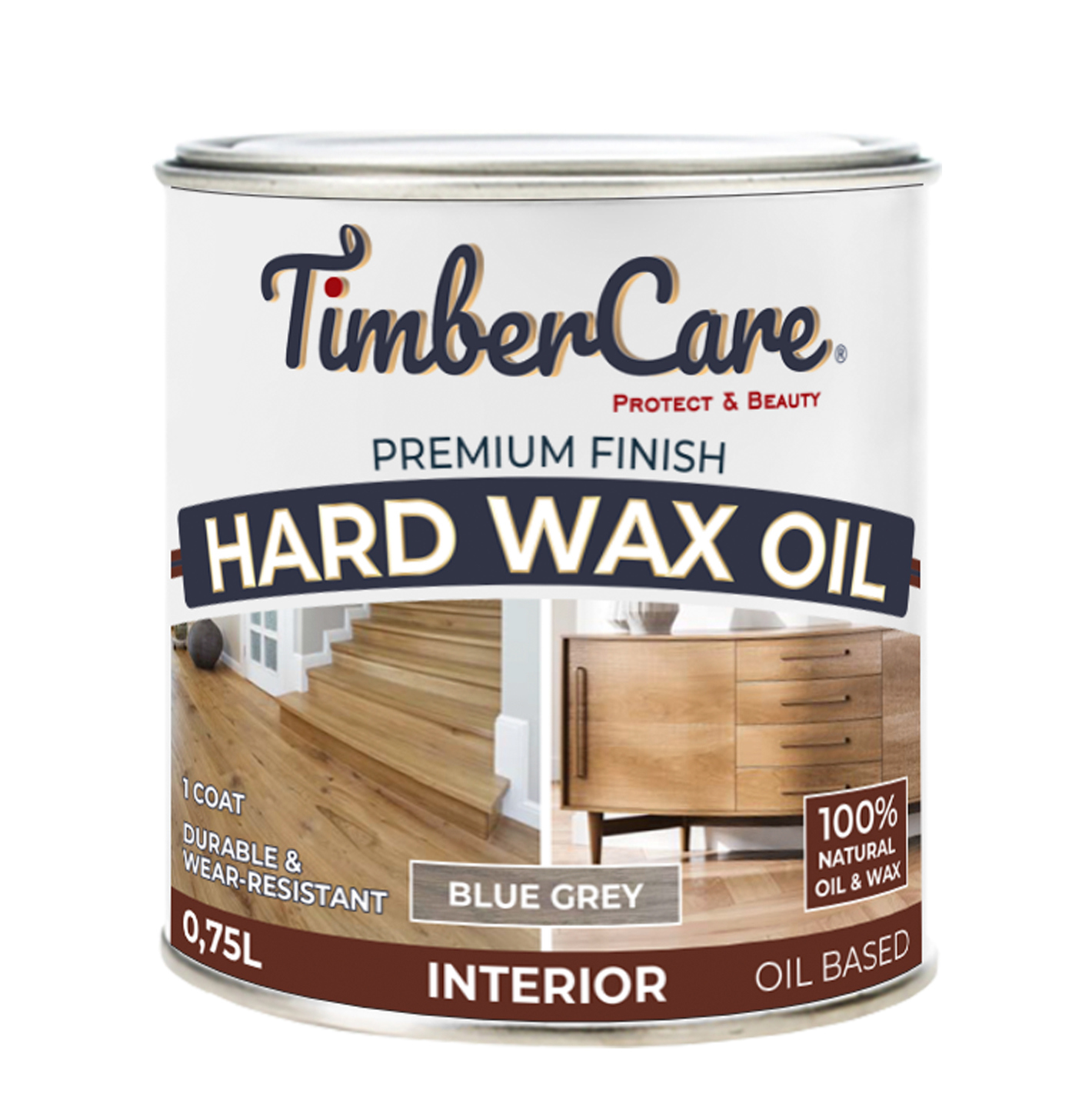 Изображение товара Защитное масло TimberCare на масляной основе для внутреннего использования 0.75 л