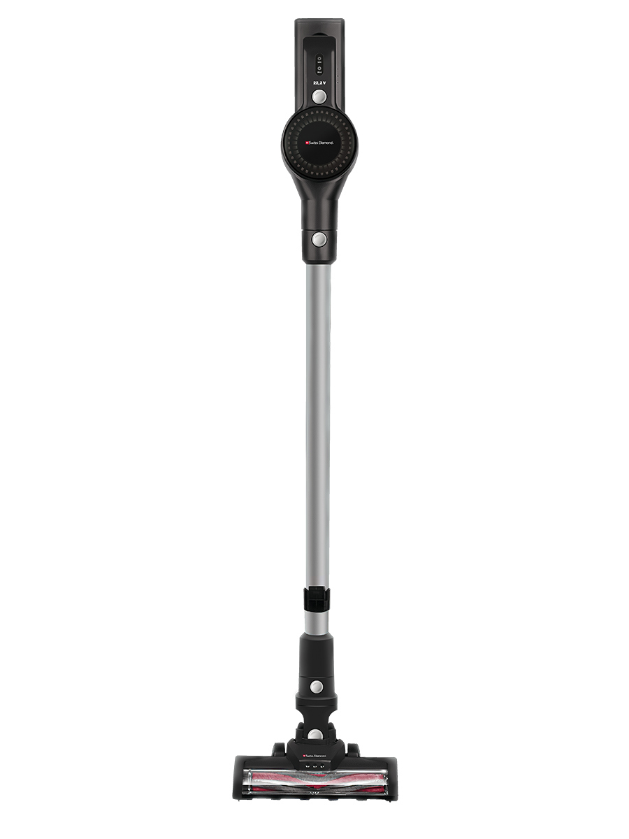 Изображение товара Вертикальный аккумуляторный пылесос Swiss Diamond SD-SVC 001 мощность 150 Вт