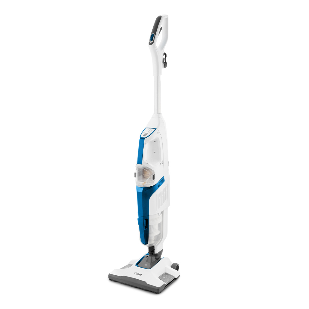 Изображение товара Вертикальный паровой пылесос KITFORT КТ-556 1700 Вт с фильтром HEPA и резервуаром для воды