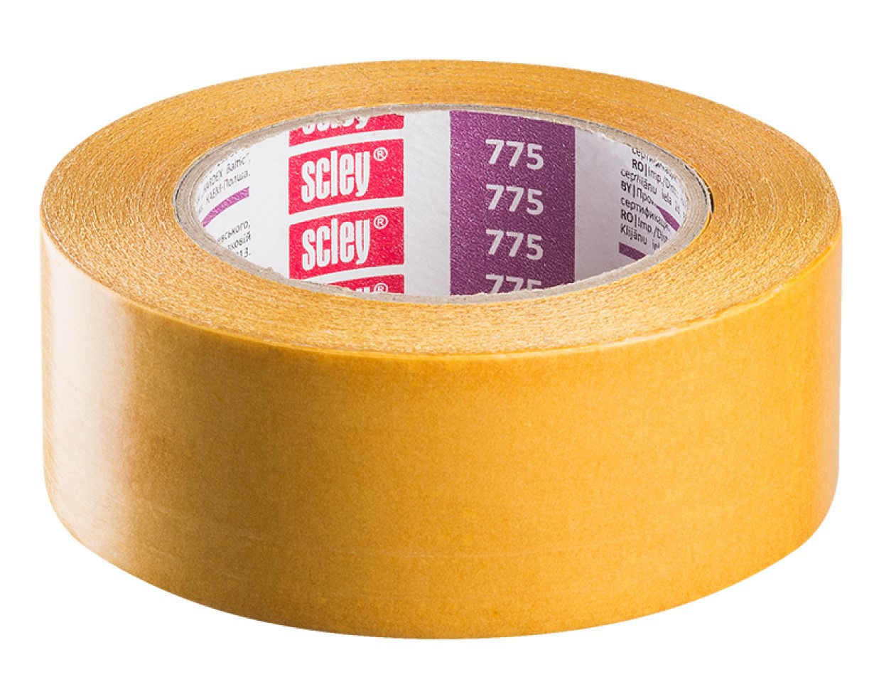 Изображение товара Лента Scley 0310-752550 двухсторонняя усиленная размер 48мм х 25м