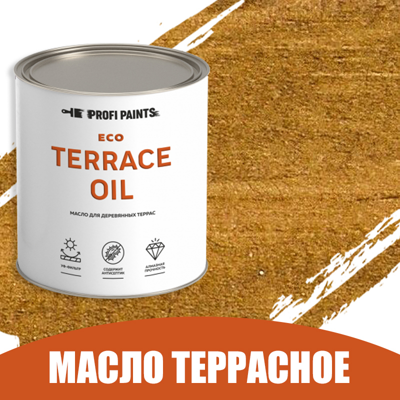 Изображение товара Масло для дерева Profipaints ECO Terrace Oil износостойкое цвет медовый 2.7 л
