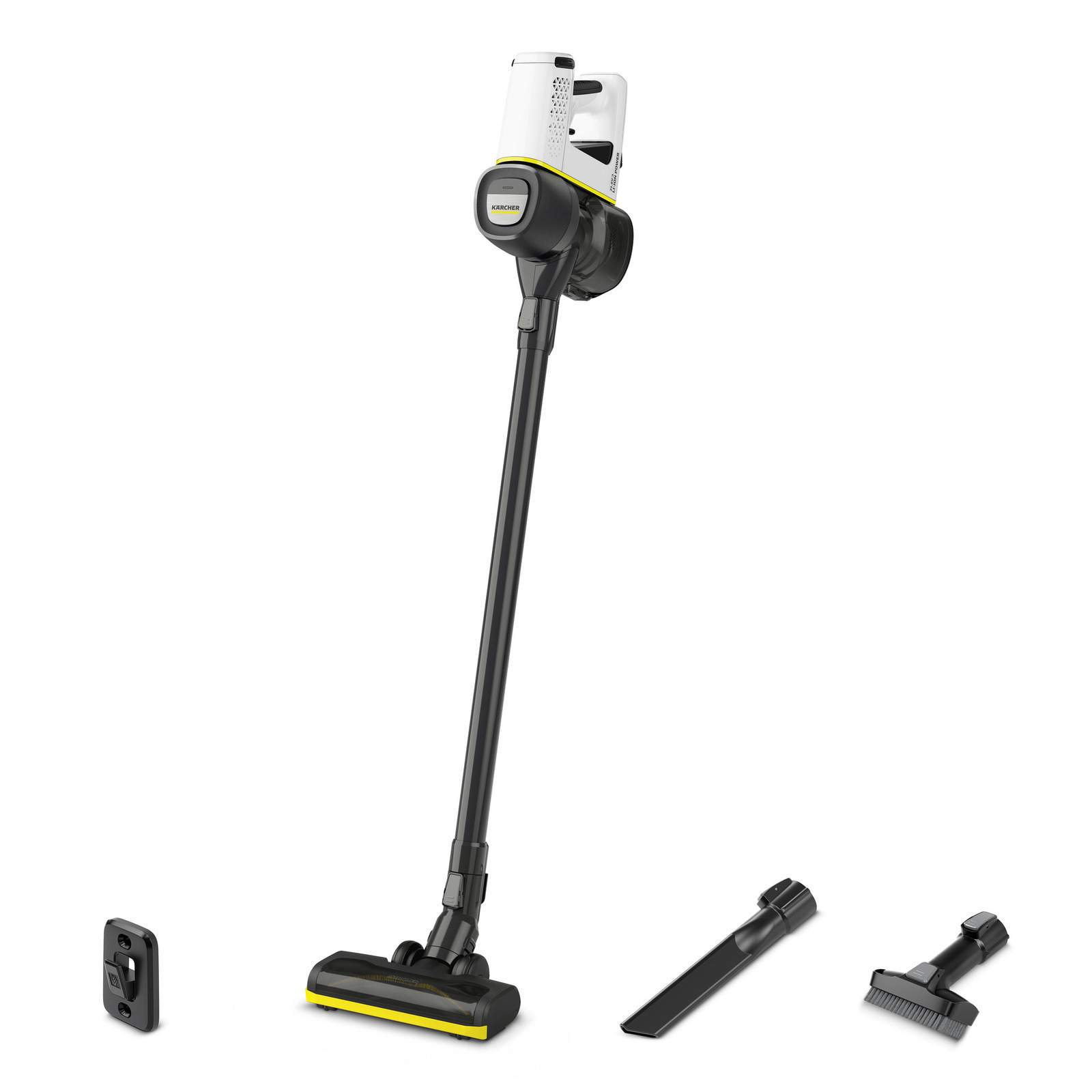 Изображение товара Пылесос вертикальный Karcher VC 4 Cordless myHome белый 140 Вт аккумулятор 0.65 л