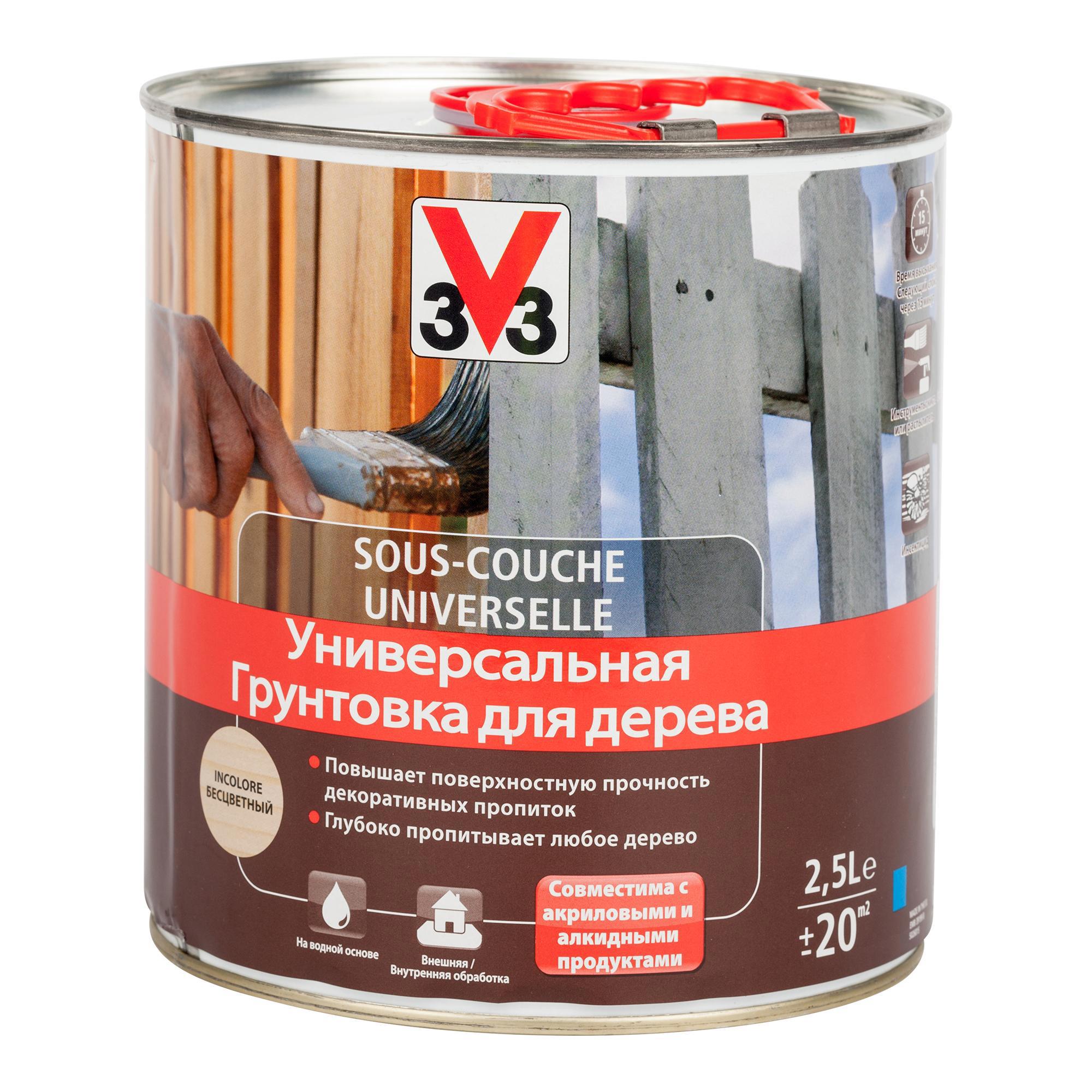 Изображение товара Универсальная грунтовка для дерева 105359, 2.5 л
