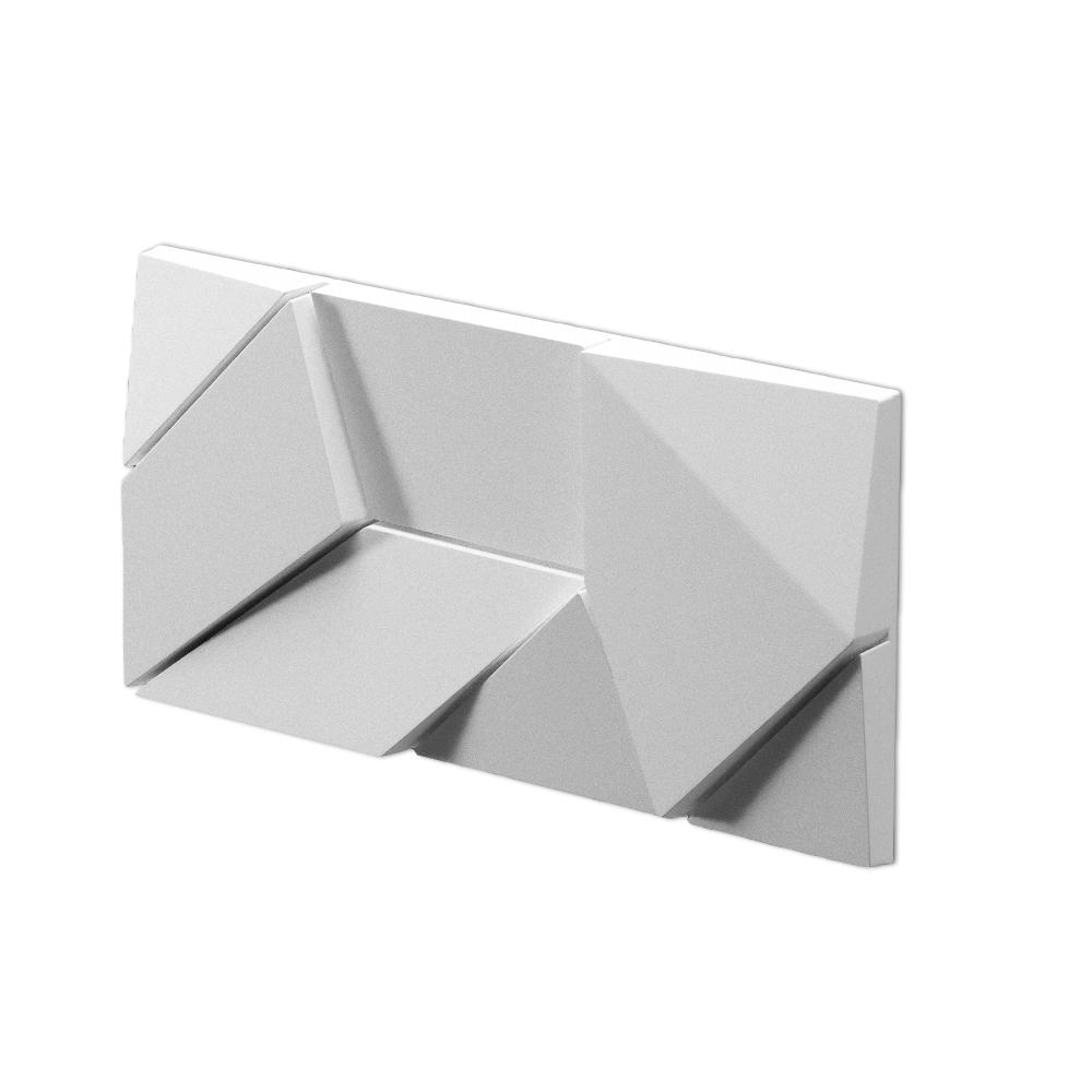 Изображение товара 3D Дизайнерская панель Artpole ORIGAMI 127x257 мм в упаковке 12 шт. 0.39 м²