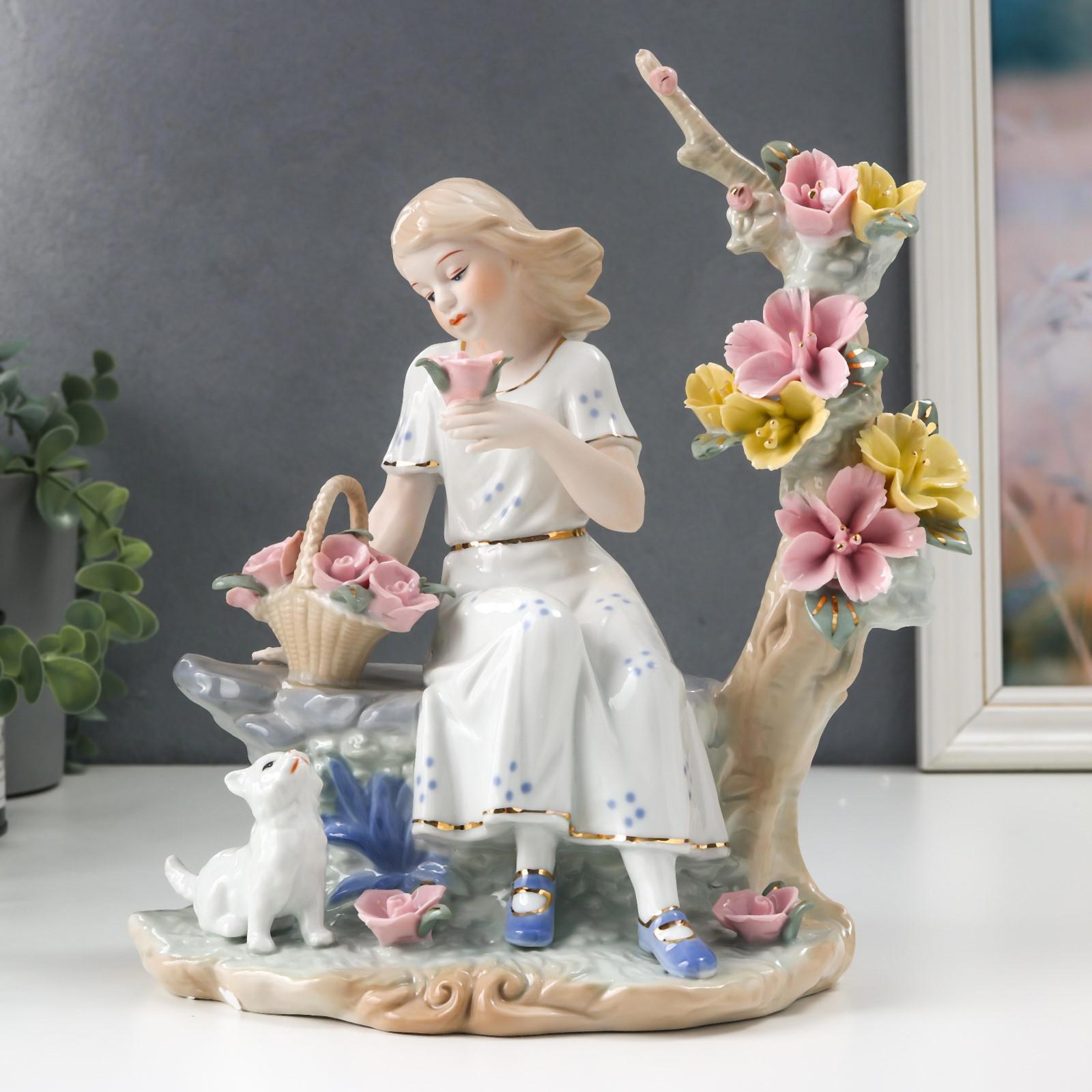 Изображение товара Фигурка сувенирная Simaland "В летнем саду" 25x15x23 см Изображение товара Фигурка сувенирная Simaland "В летнем саду" 25x15x23 см