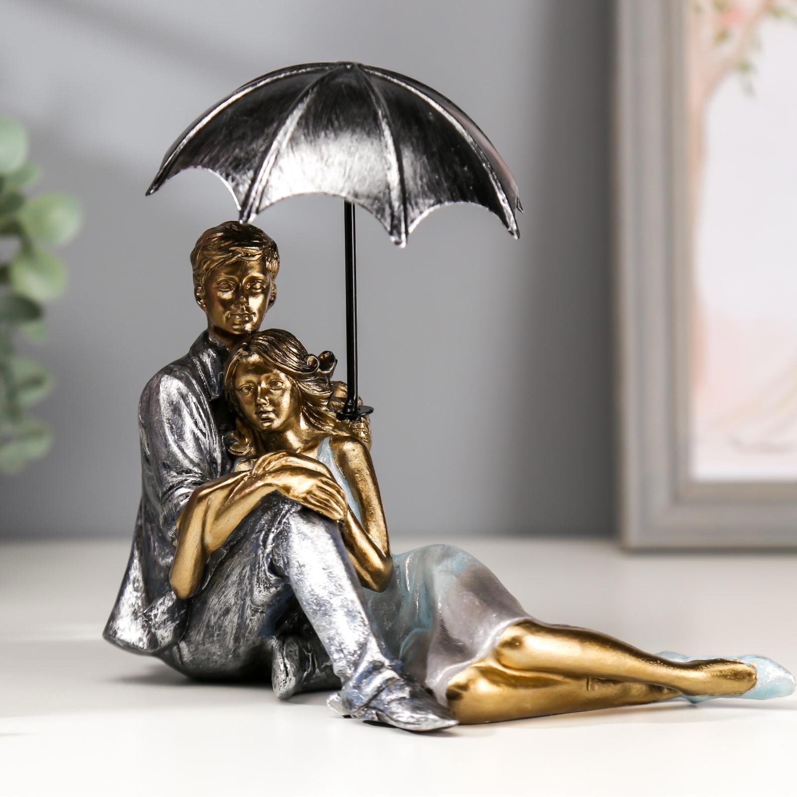 Изображение товара Сималанд Влюблённые — декоративная фигура 12x10x18 см