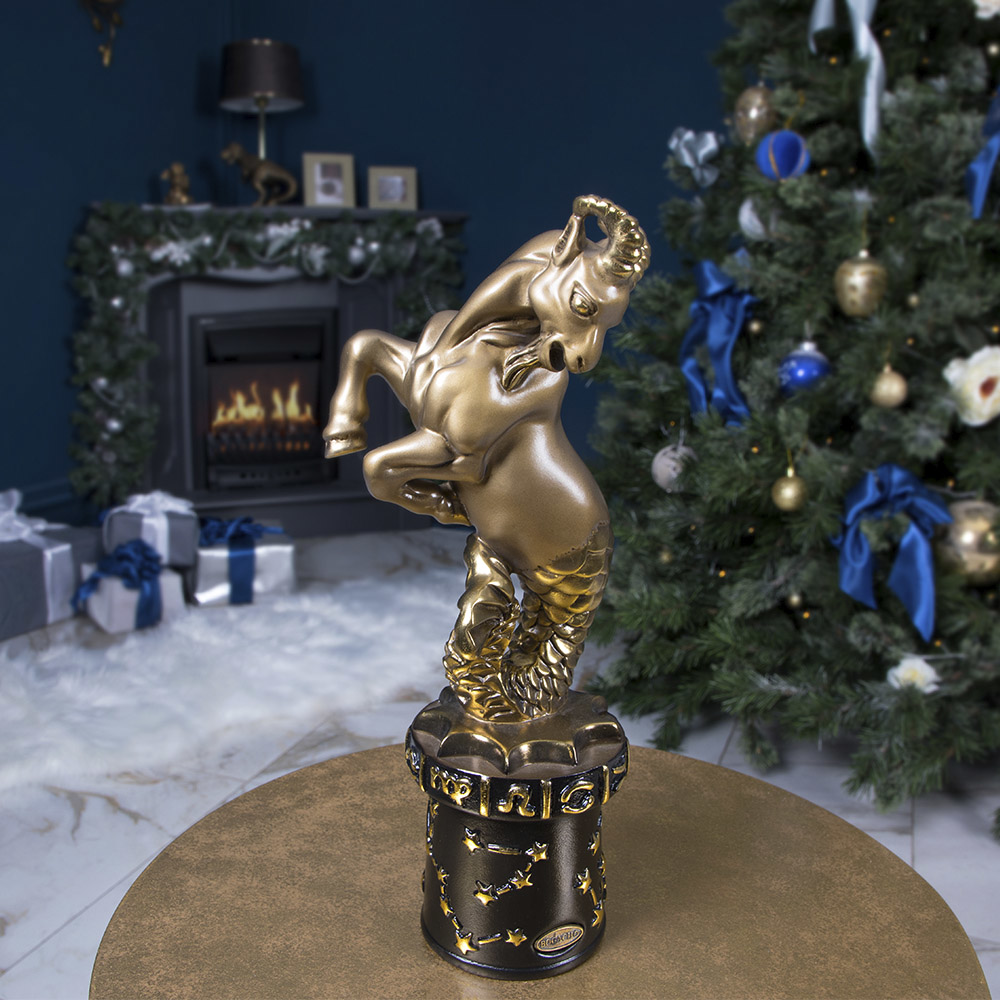 Изображение товара Статуэтка Bogacho Знак Зодиака Козерог - мраморная декоративная фигура Изображение товара Статуэтка Bogacho Знак Зодиака Козерог - мраморная декоративная фигура