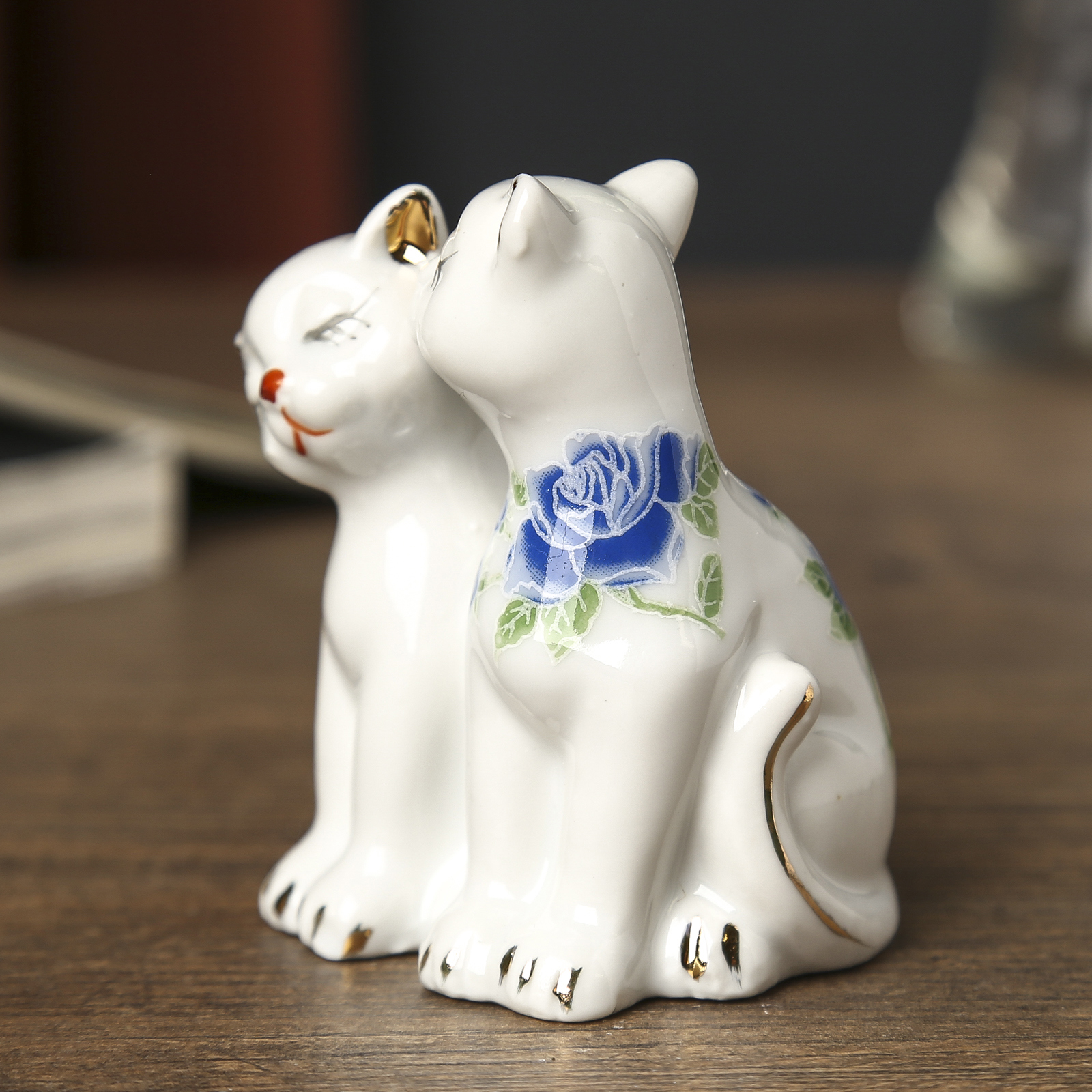 Изображение товара Сувенир Simaland Две киски неженки 7.5x6 см