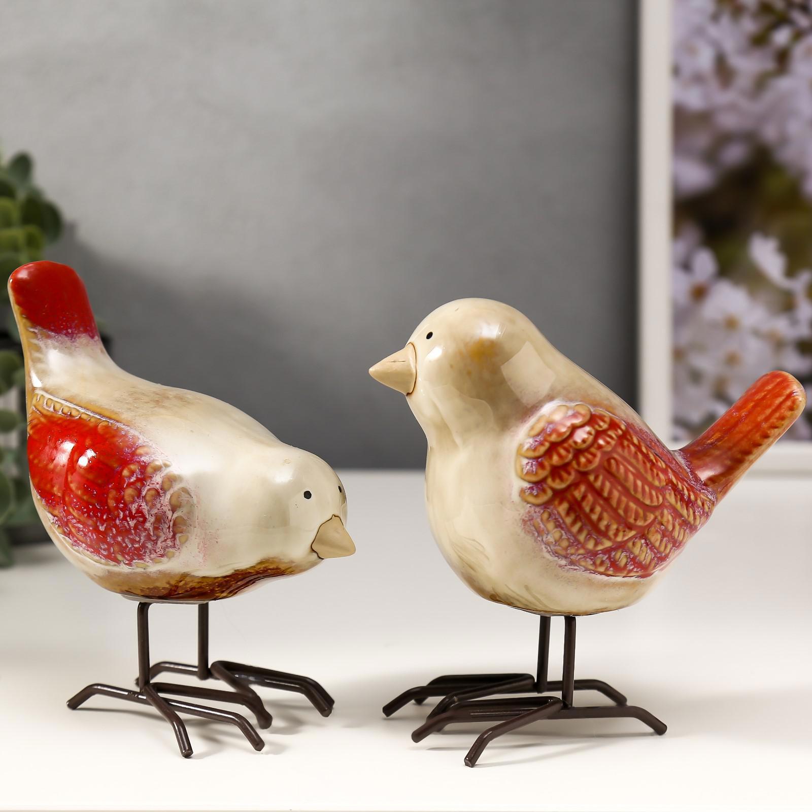 Изображение товара Сувенир Simaland Ворубушки набор 2 шт 12x11.5x6.5. 11.5x11.5x6.5 см