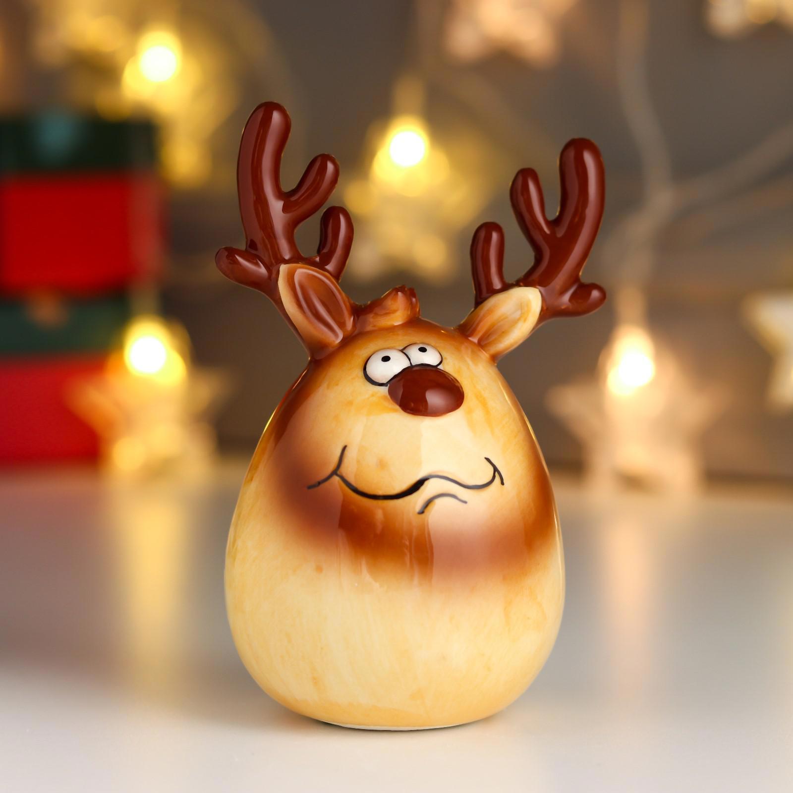 Изображение товара Сувенир Simaland "Олешка" 13x8.5x7.8 см