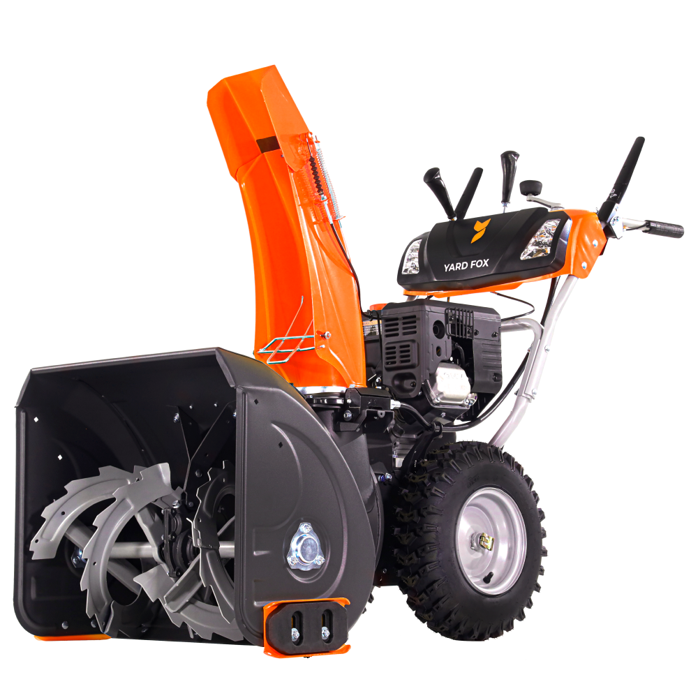 Изображение товара Бензиновый снегоуборщик Yard Fox 66 см мощность 6 л.с. самоходный, двухступенчатый