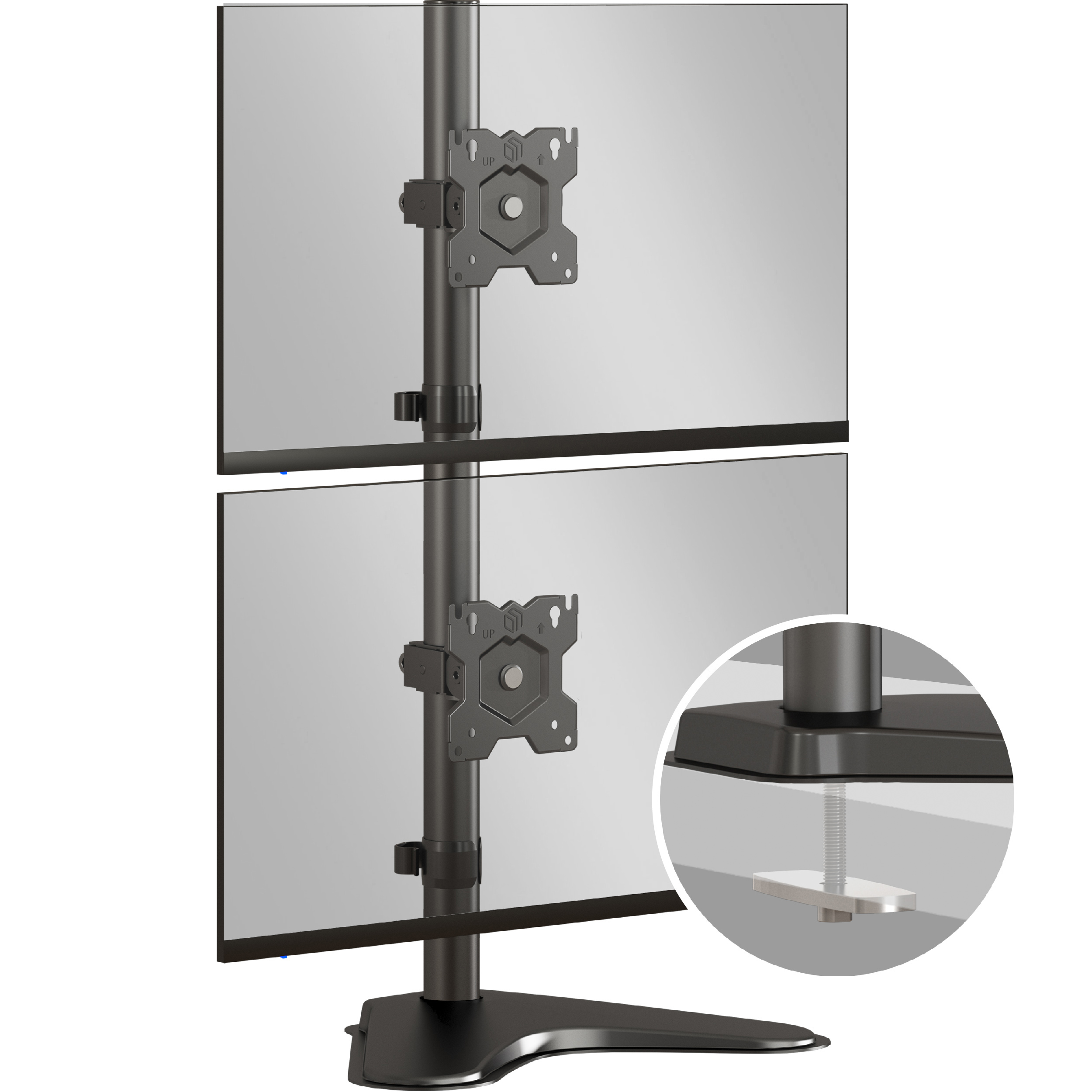 Изображение товара Кронштейн для двух мониторов ONKRON D208FS черный