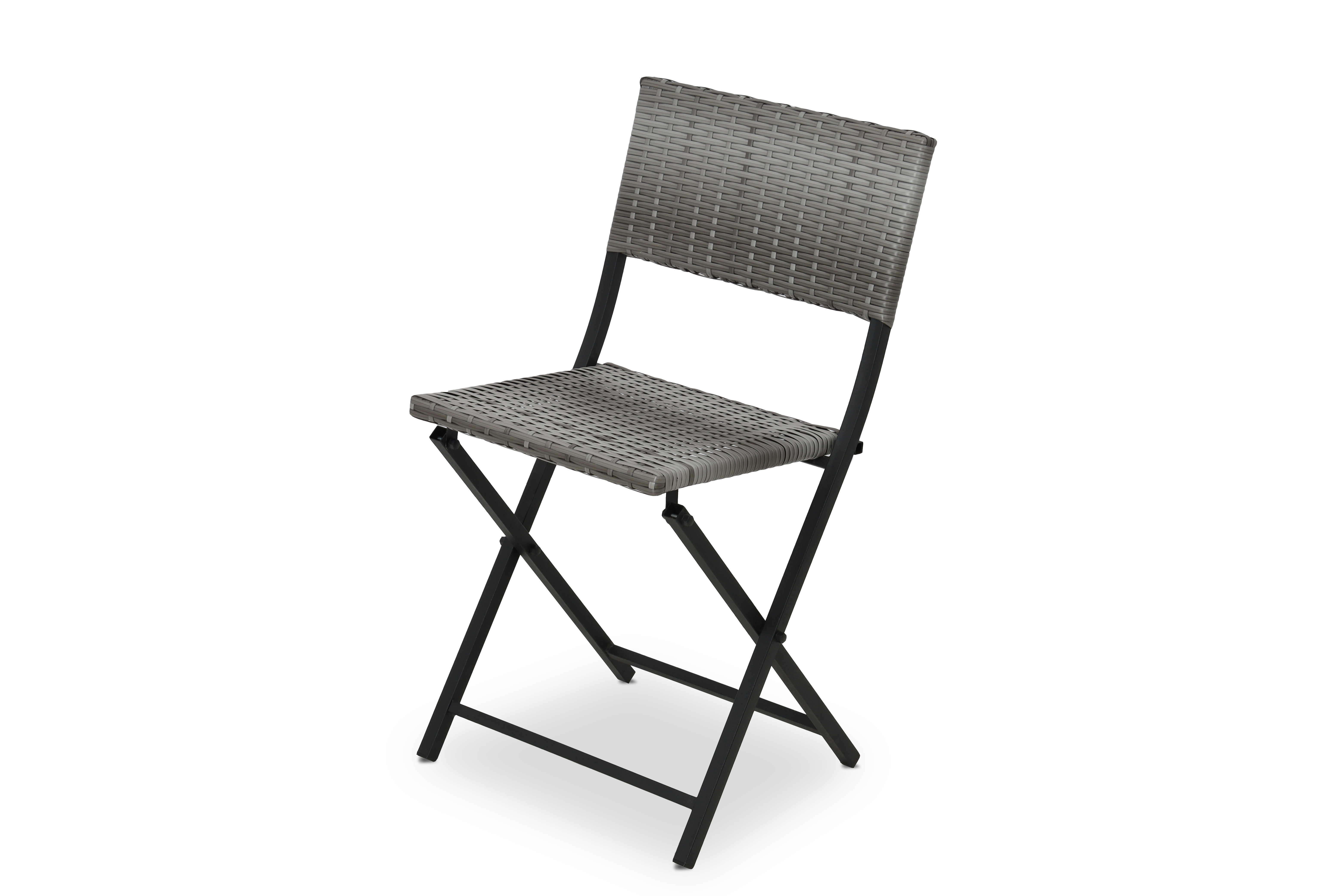 Изображение товара Стул складной Zena 46x102x13 см пластик серый