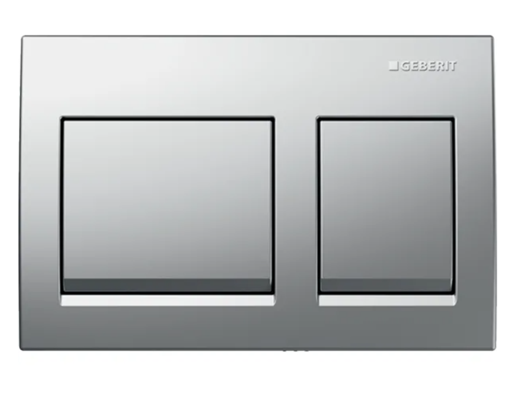 Изображение товара Панель смыва Geberit 115.045.46.5 цвет серый/серебристый