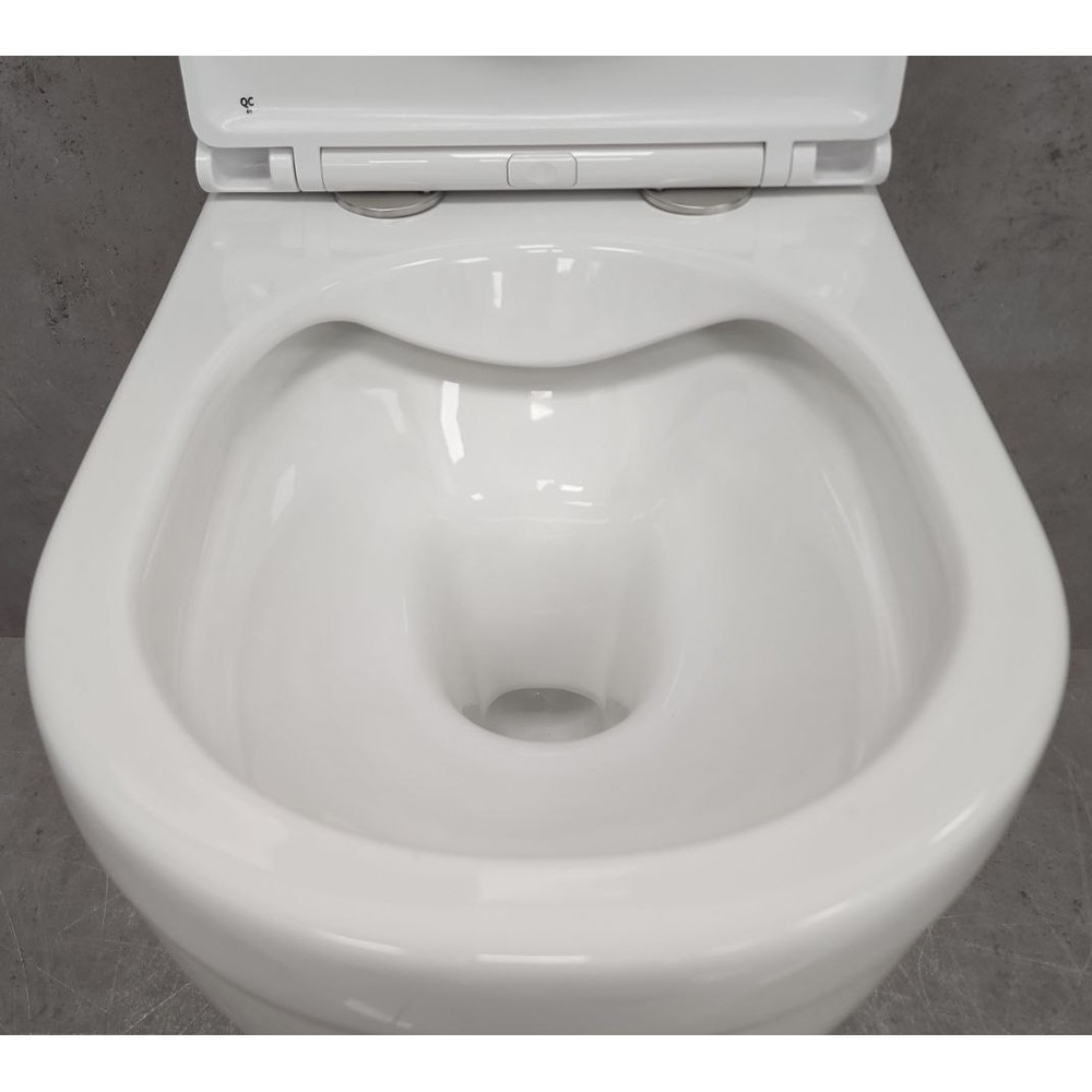 Изображение товара Комплект инсталляция Grohe 38811KF0 с унитазом Bloomix Matrix 2.0 T12601R/UF1 безободковый, цвет белый