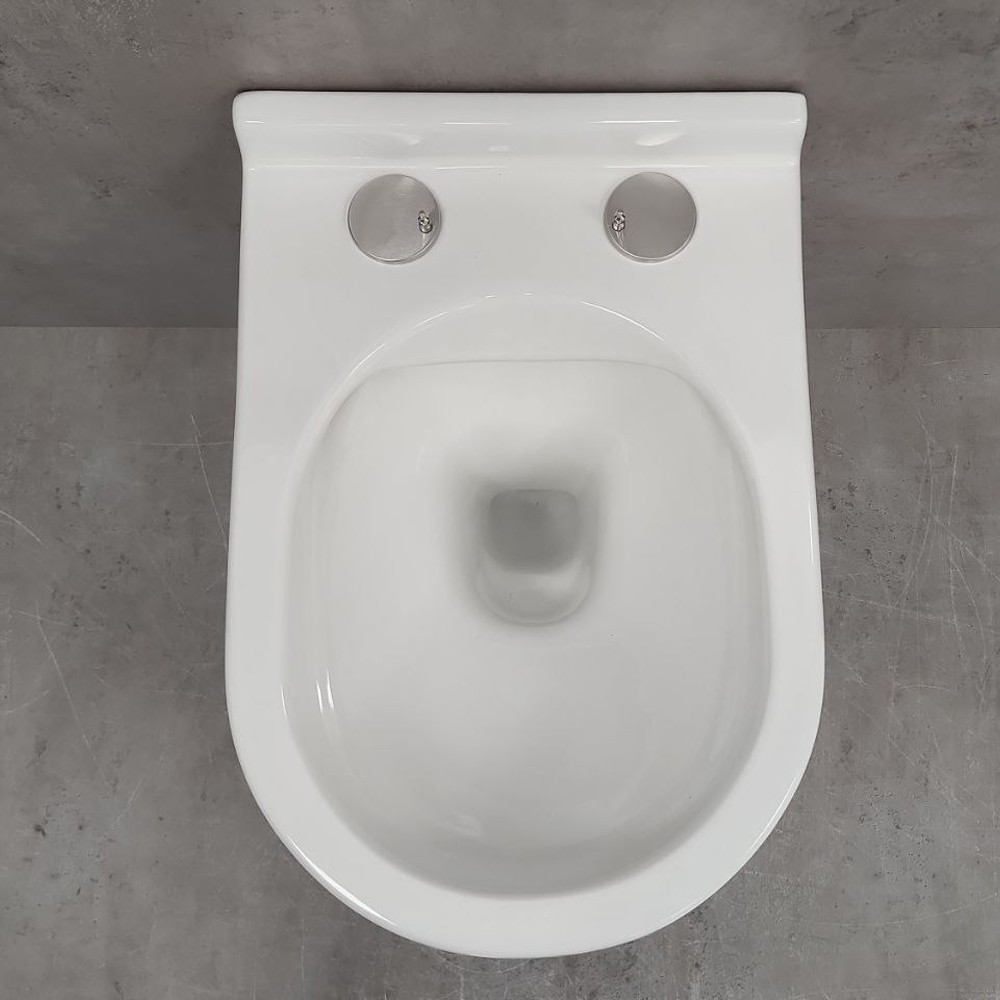 Изображение товара Комплект: инсталляция TECE TECEbase 2.0 9400401-9240407 с унитазом Bloomix Matrix 2.0 T12601R/UF1 безободковый, цвет белый