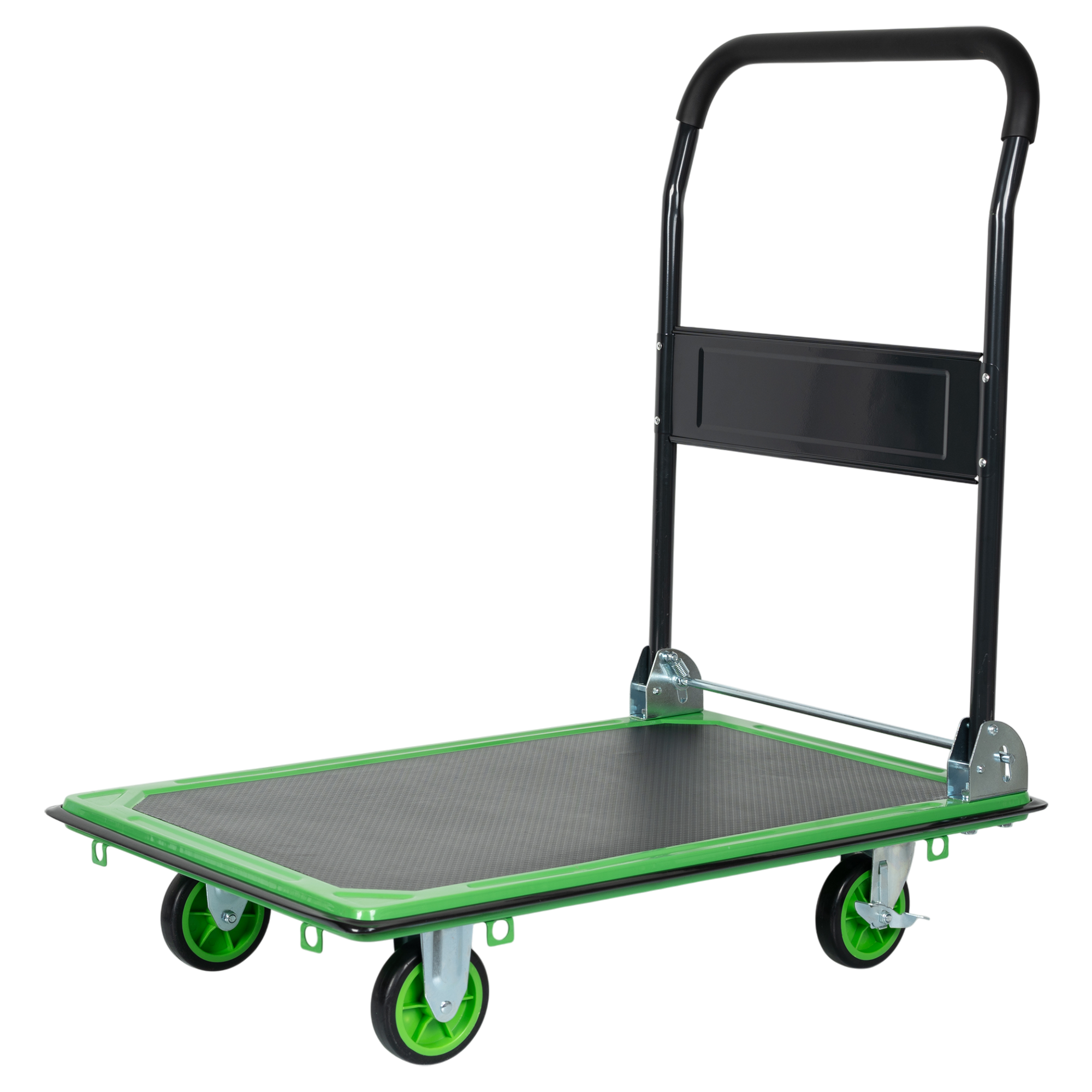 Тележка платформенная с ручкой сталь ТОП500 910x610x1000 мм максимальная нагрузка 300 кг