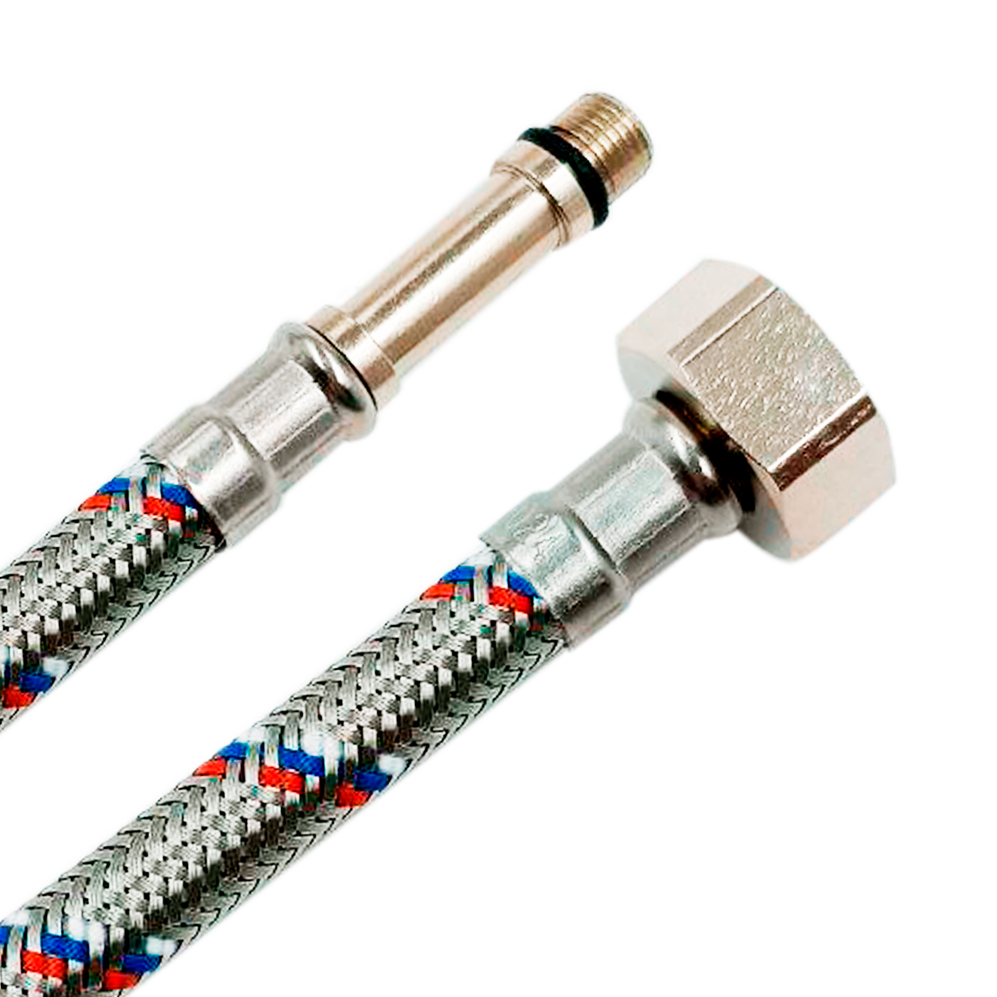 Изображение товара Гибкая подводка для смесителя Ростерм 1/2" М10х37 60 см НР-ВР