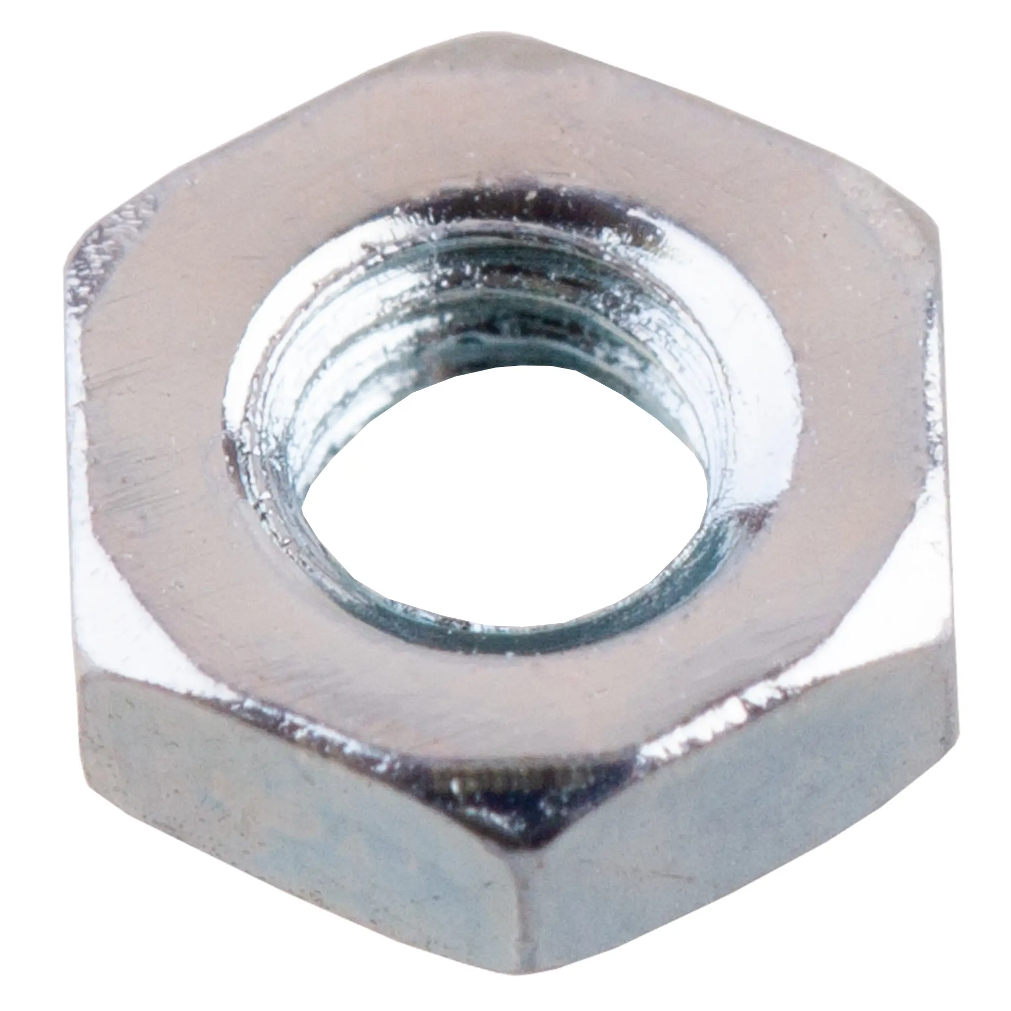 Гайка низкая шестигранная М3 DIN 936 сталь оцинкованная 100 шт.