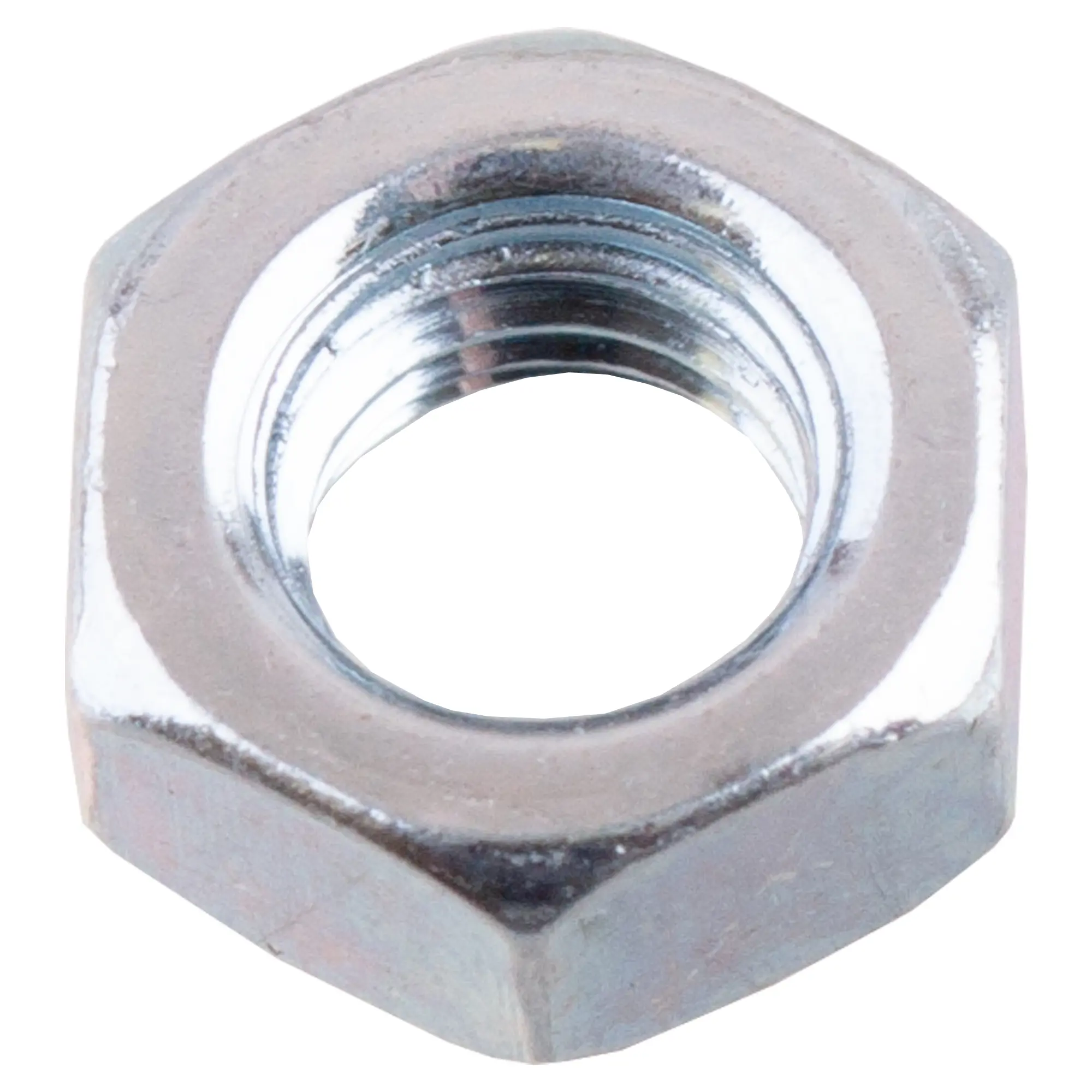 Гайка низкая шестигранная М5 DIN 936 сталь оцинкованная 60 шт.