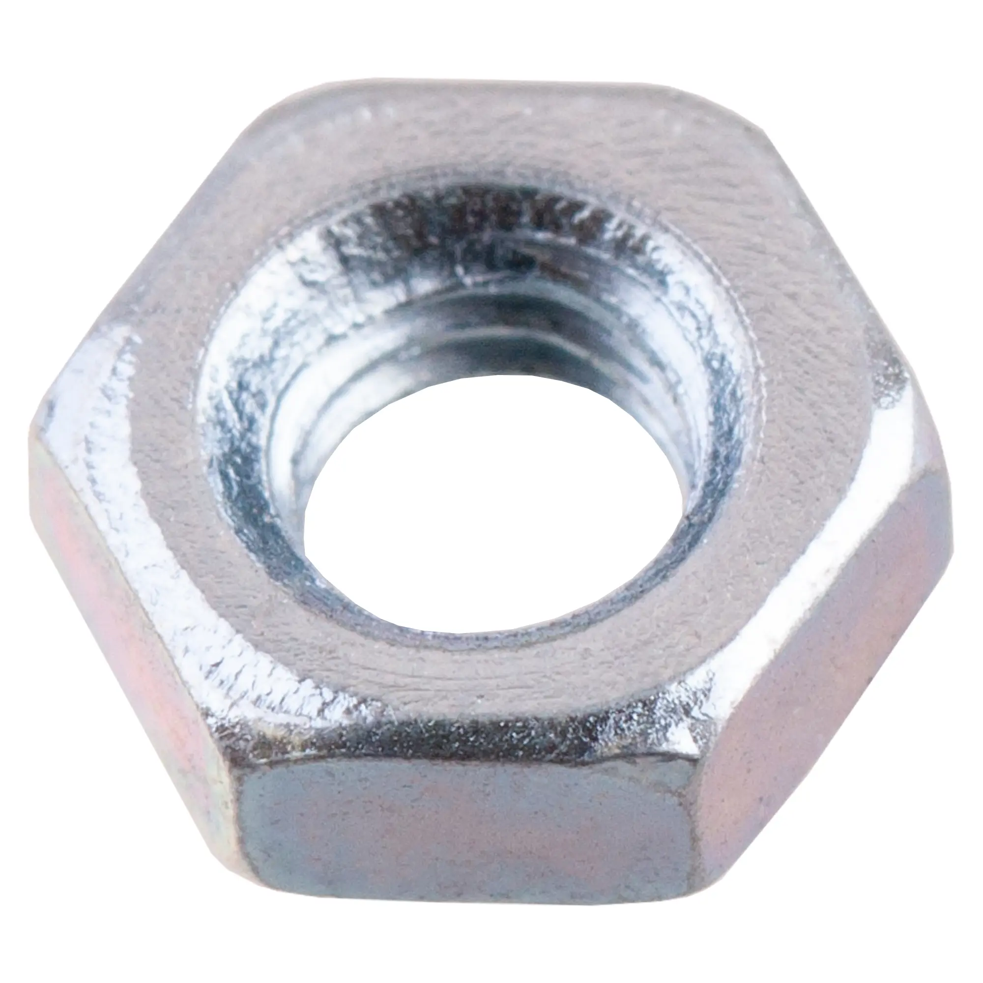 Гайка низкая шестигранная М4 DIN 936 сталь оцинкованная 80 шт.