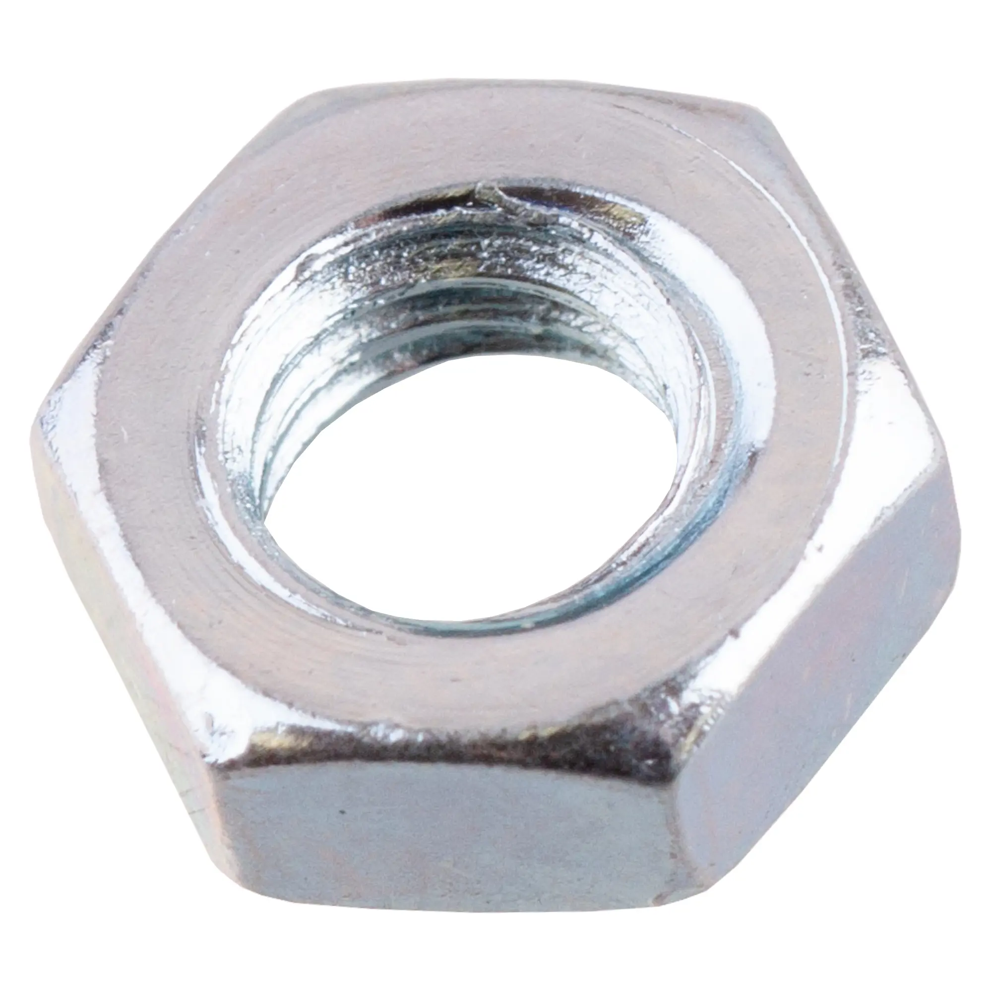 Гайка низкая шестигранная М6 DIN 936 сталь оцинкованная 40 шт.