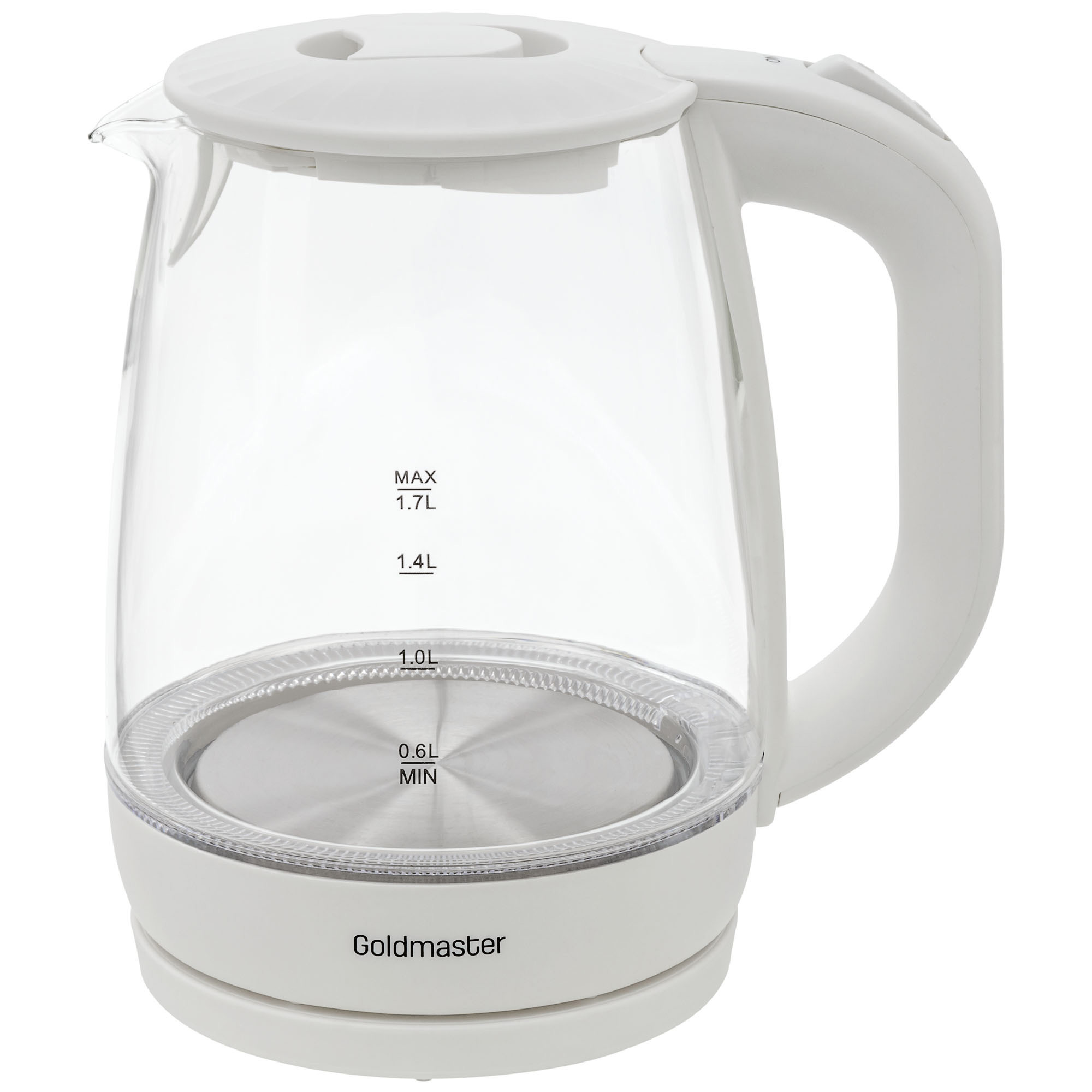 Изображение товара Электрический чайник Goldmaster Krona GM-7379 1.7 л стекло белый