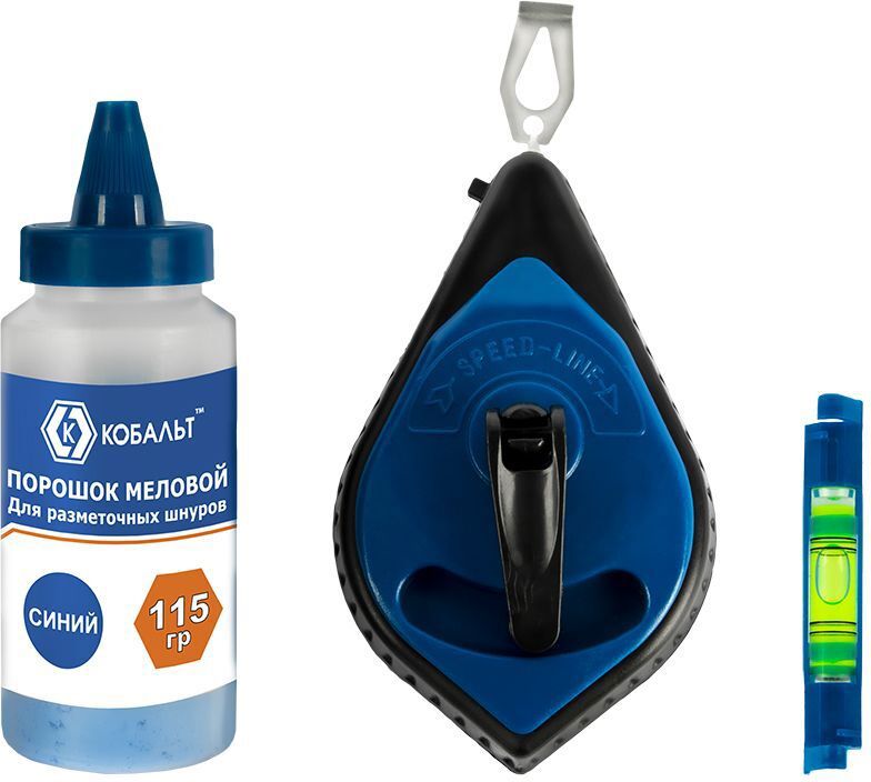 Изображение товара Набор разметочный Кобальт 907-224 для точной разметки на строительных и ландшафтных работах