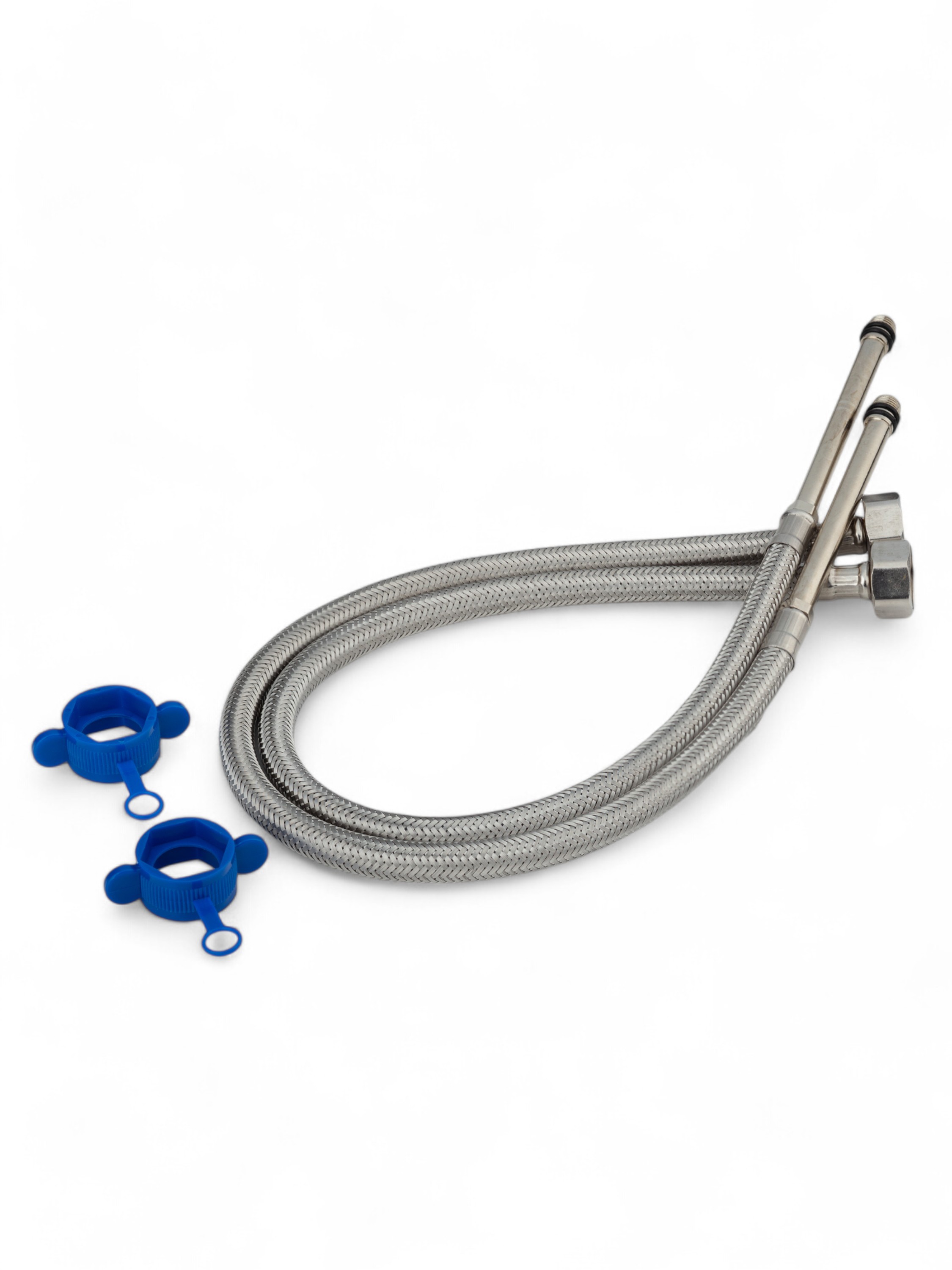 Изображение товара Гибкая подводка для воды Diadonna 1/2 60 см с нержавеющей оплеткой и М10 резьбой