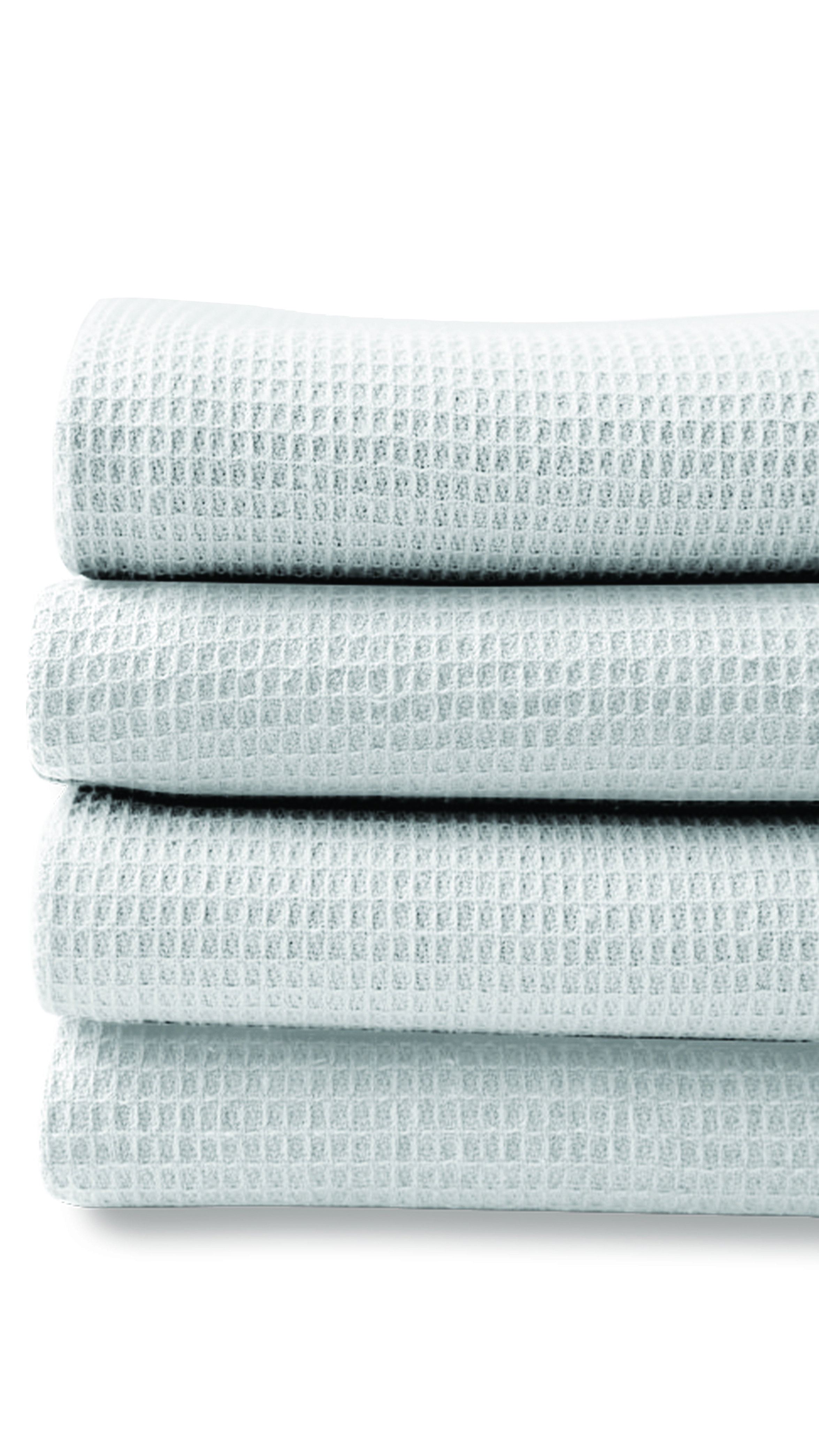 Изображение товара Вафельное полотенце Дом снов 150x180 см белое для ванной комнаты и душа