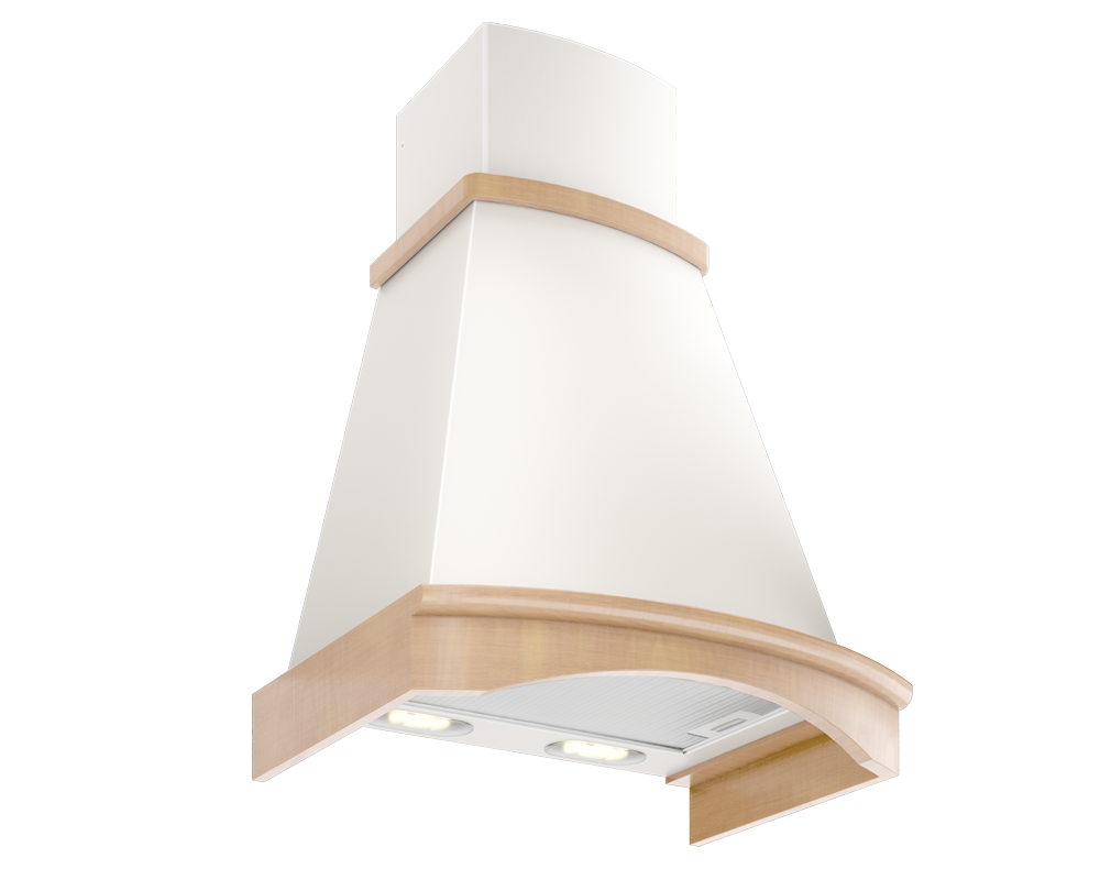 Изображение товара Вытяжка Elikor Ротонда 60П 650 П3Л КВ II М 650 60 82 бежевый/дуб неокрашенный