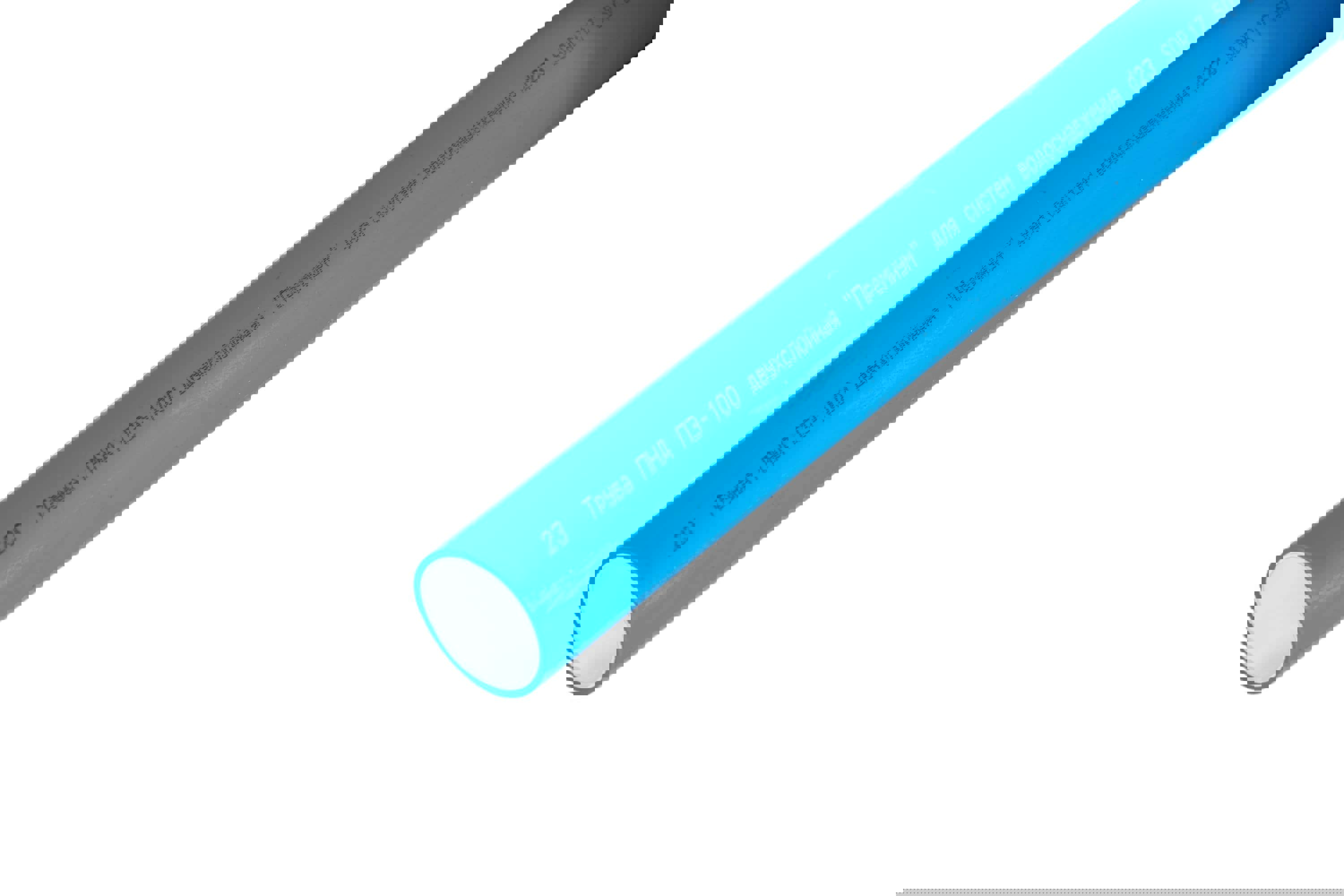 Изображение товара Труба ПНД Технопласт Pe 100 32x2 мм PN10 бухта 50 метров для водопроводных систем