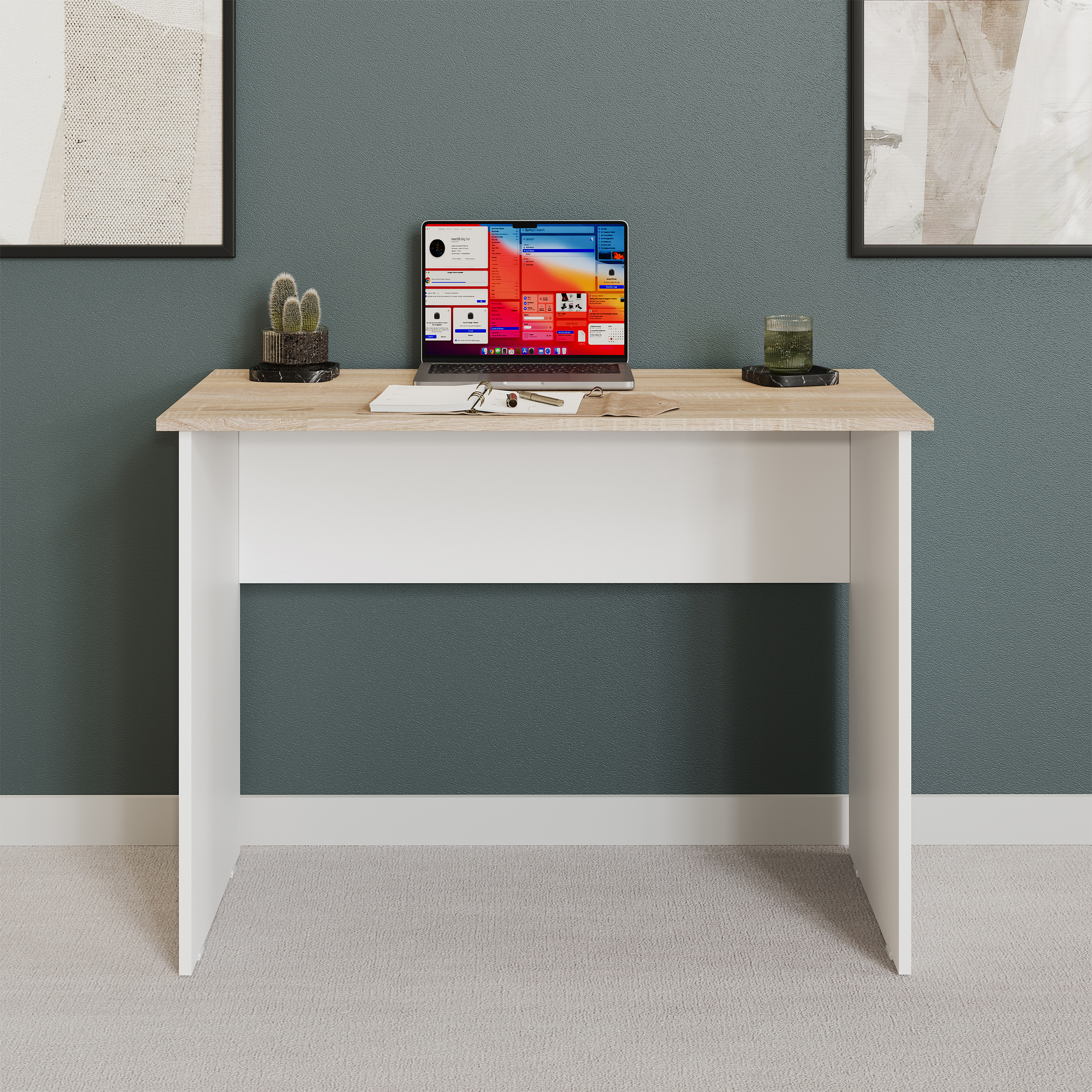 Изображение товара Компьютерный стол Трия 235214 Дуб сонома 80x73x50 см для дома и офиса