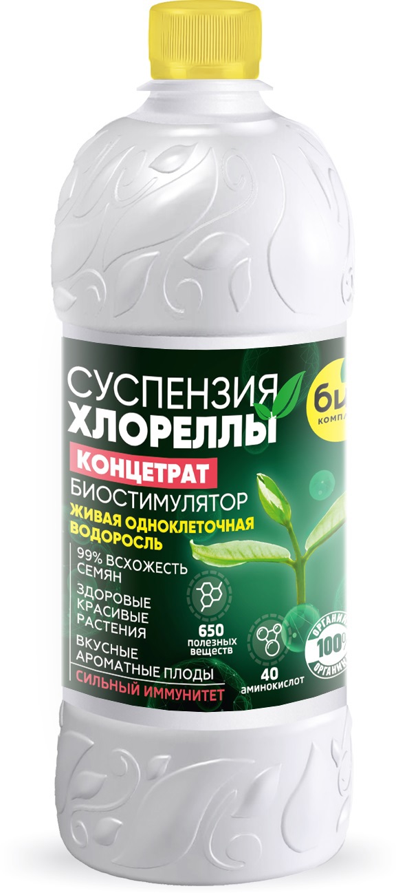 Изображение товара Удобрение Био-комплекс Суспензия хлореллы концентрат универсальное 250 мл