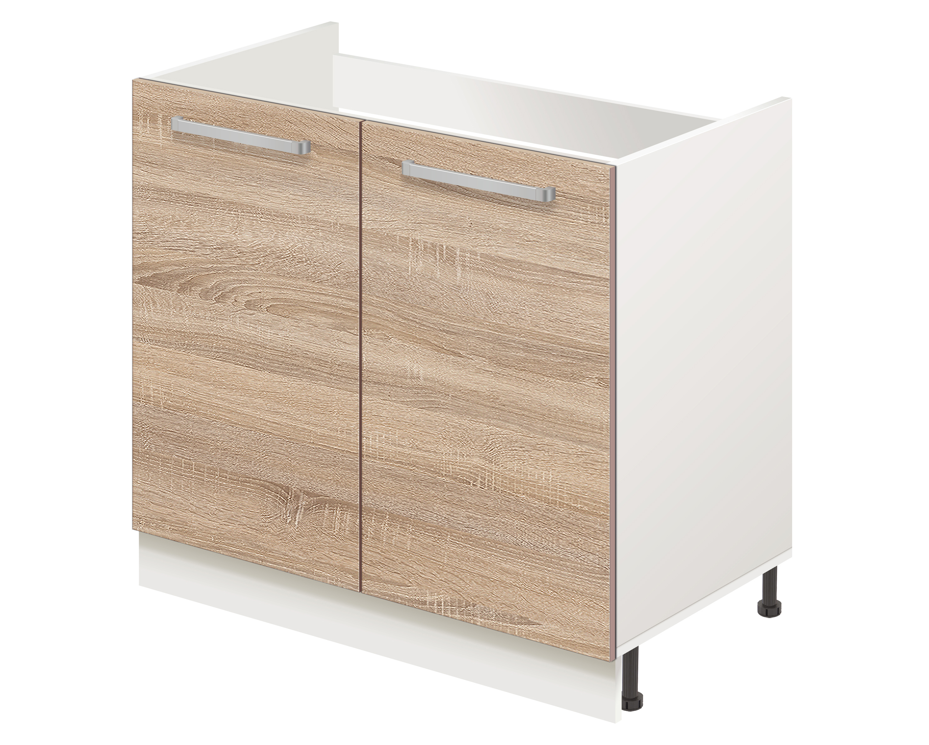 Изображение товара Напольный шкаф под мойку Лидер Стиль TP8060_DBS дуб сонома 80x82x60 см