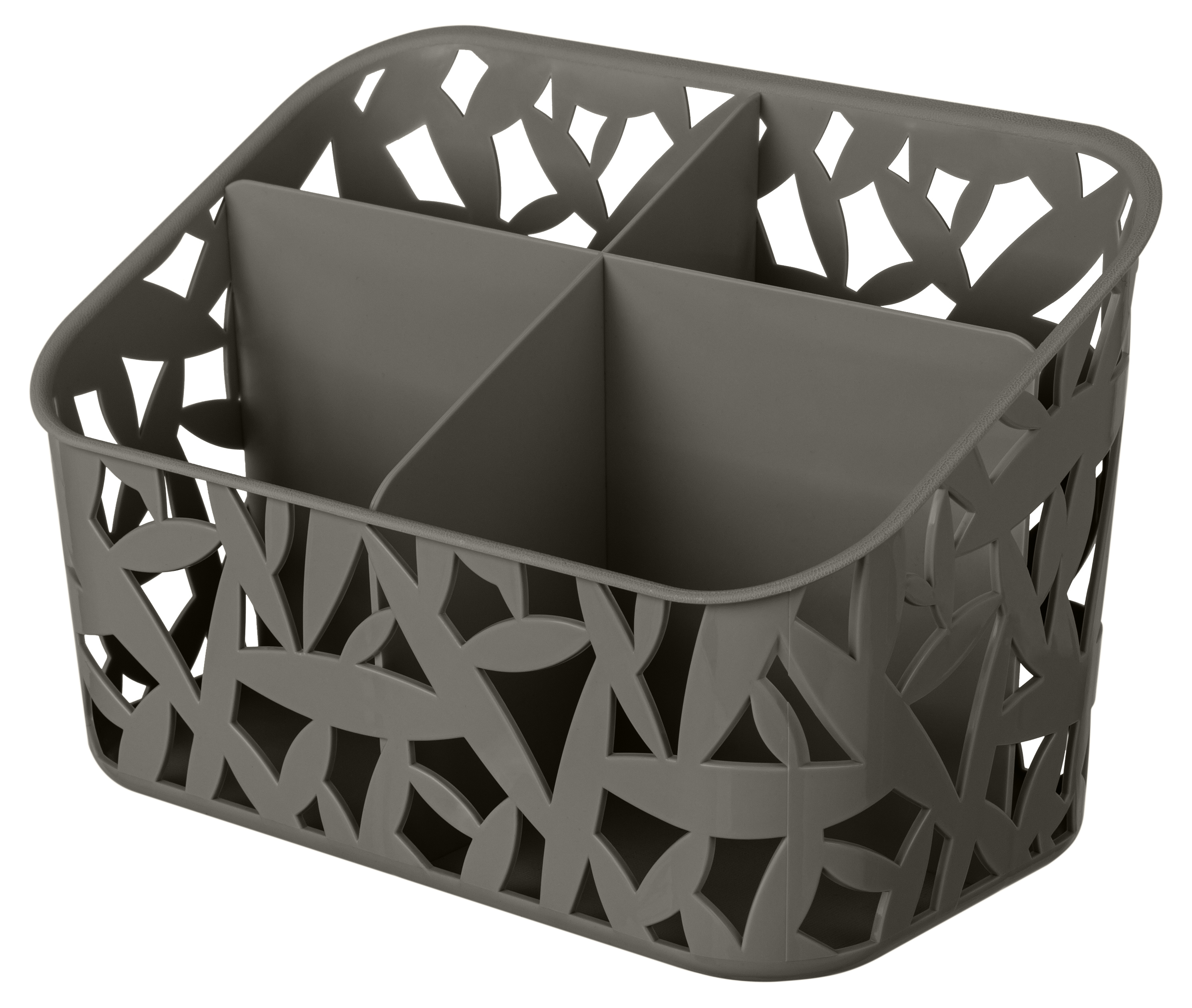 Изображение товара Универсальный органайзер для косметики серого цвета Econova